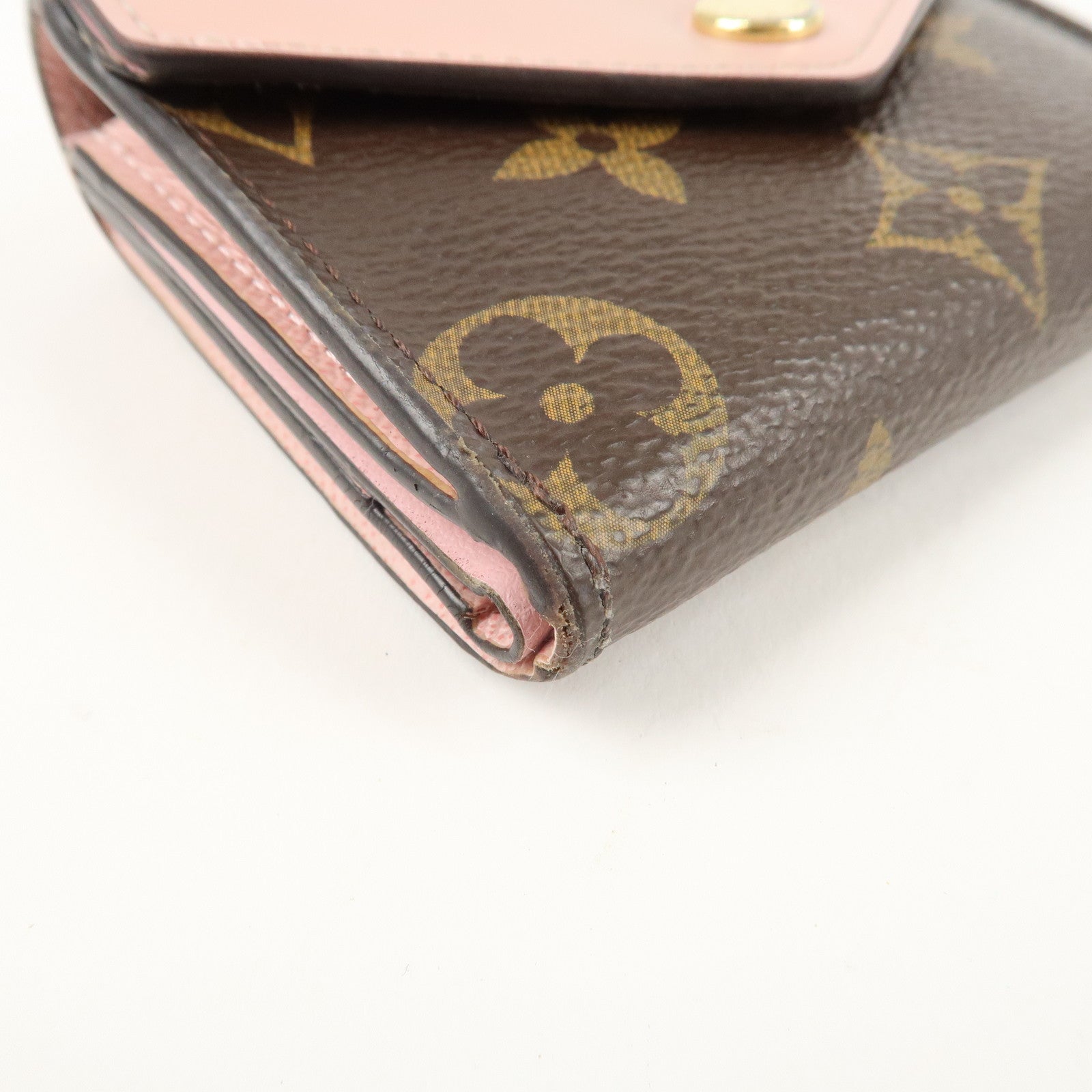 Louis Vuitton Portefeuille Zoe Wallet Rose Ballerine M62933 Used