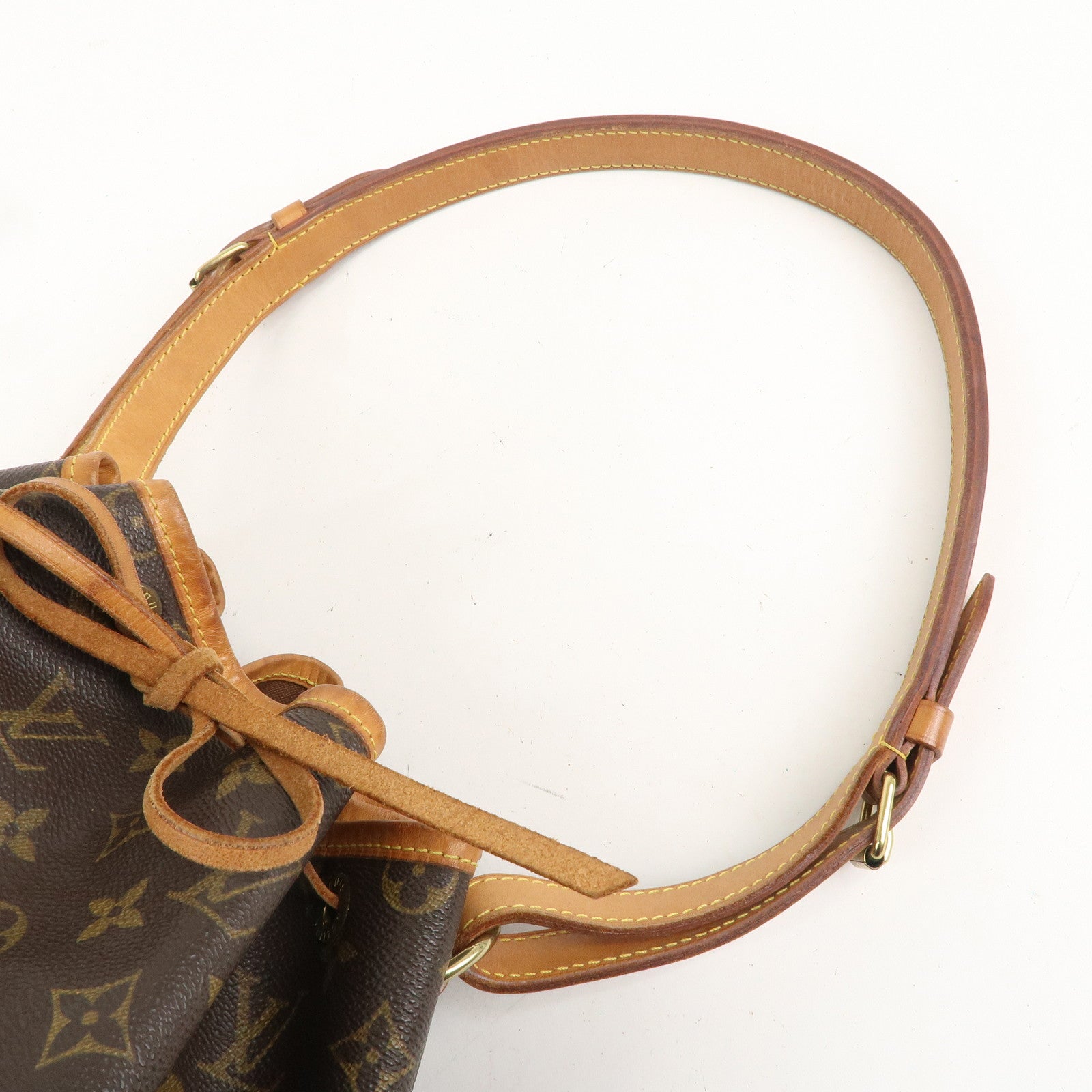 Louis Vuitton Monogram Noe Shoulder Bag Hand Bag Brown M42224