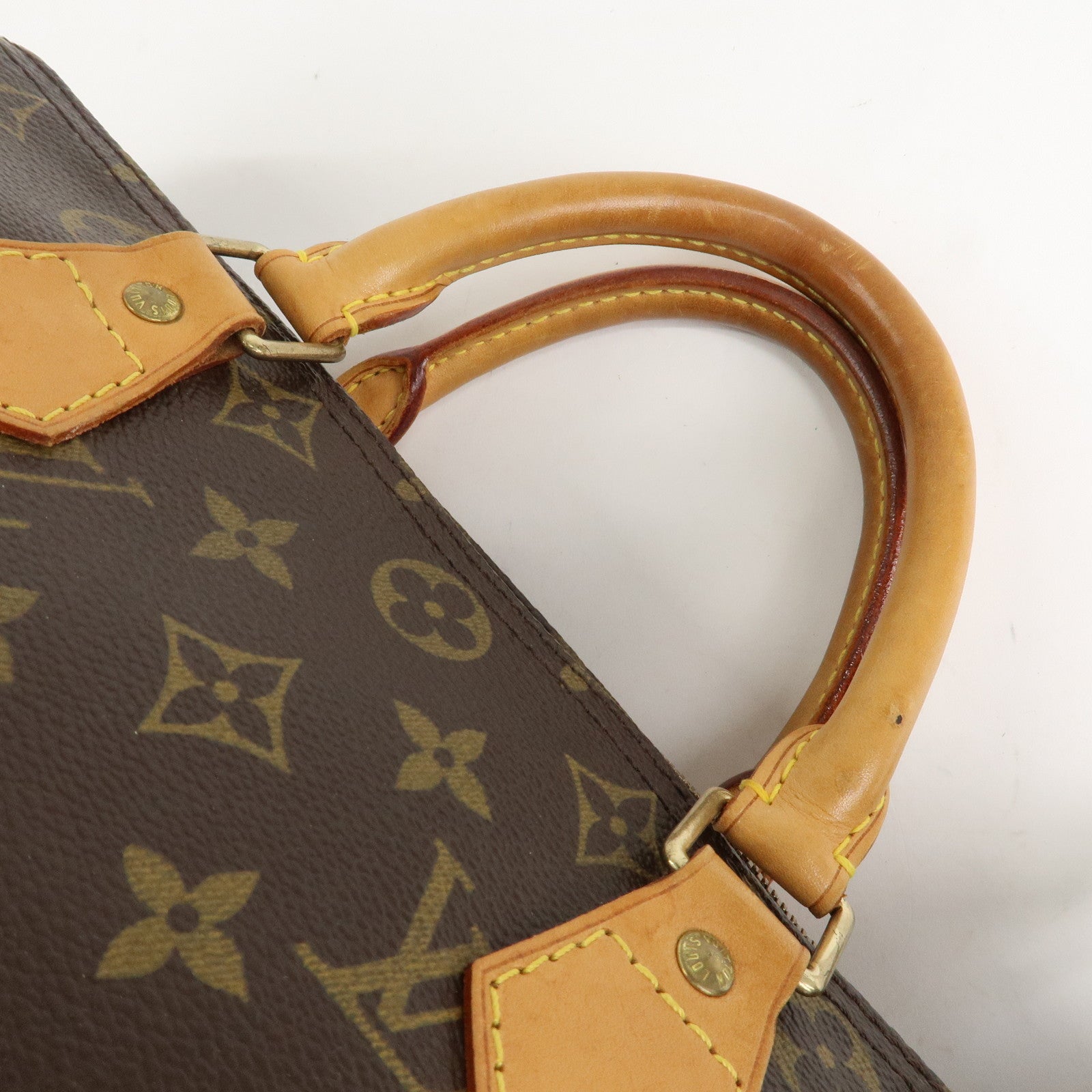 Louis Vuitton Monogram Speedy 30 Hand Bag Boston Bag M41526 Used