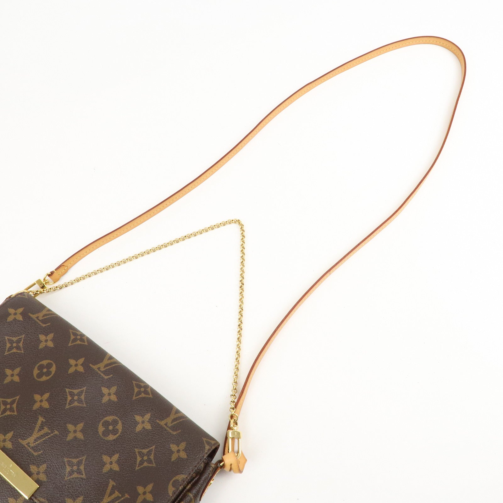 Louis Vuitton Monogram Favorite MM 2Way Shoulder Bag M40718 Used