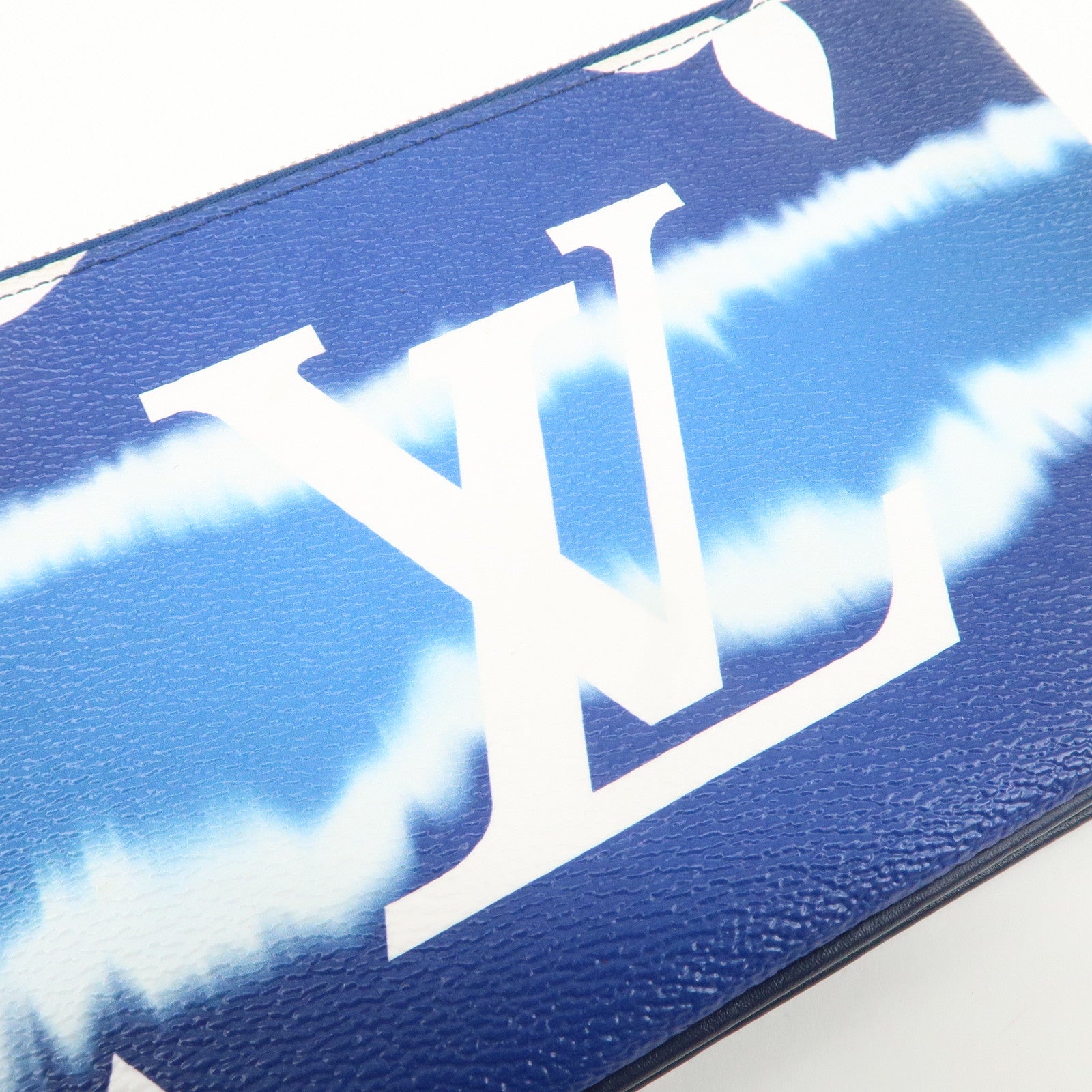 Louis Vuitton LV Escal Pochette Double Zip Blue M69124 Used