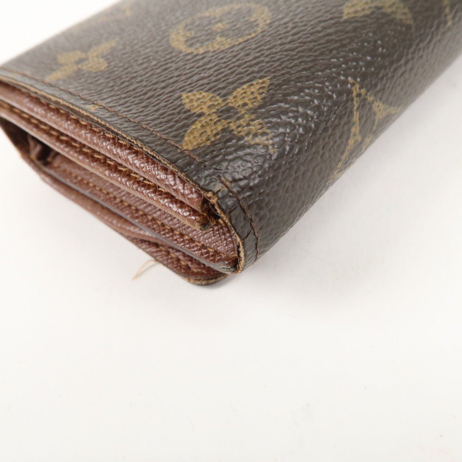 Louis Vuitton Monogram Set of 2 Bi-fold Wallet Brown M61663 M61730