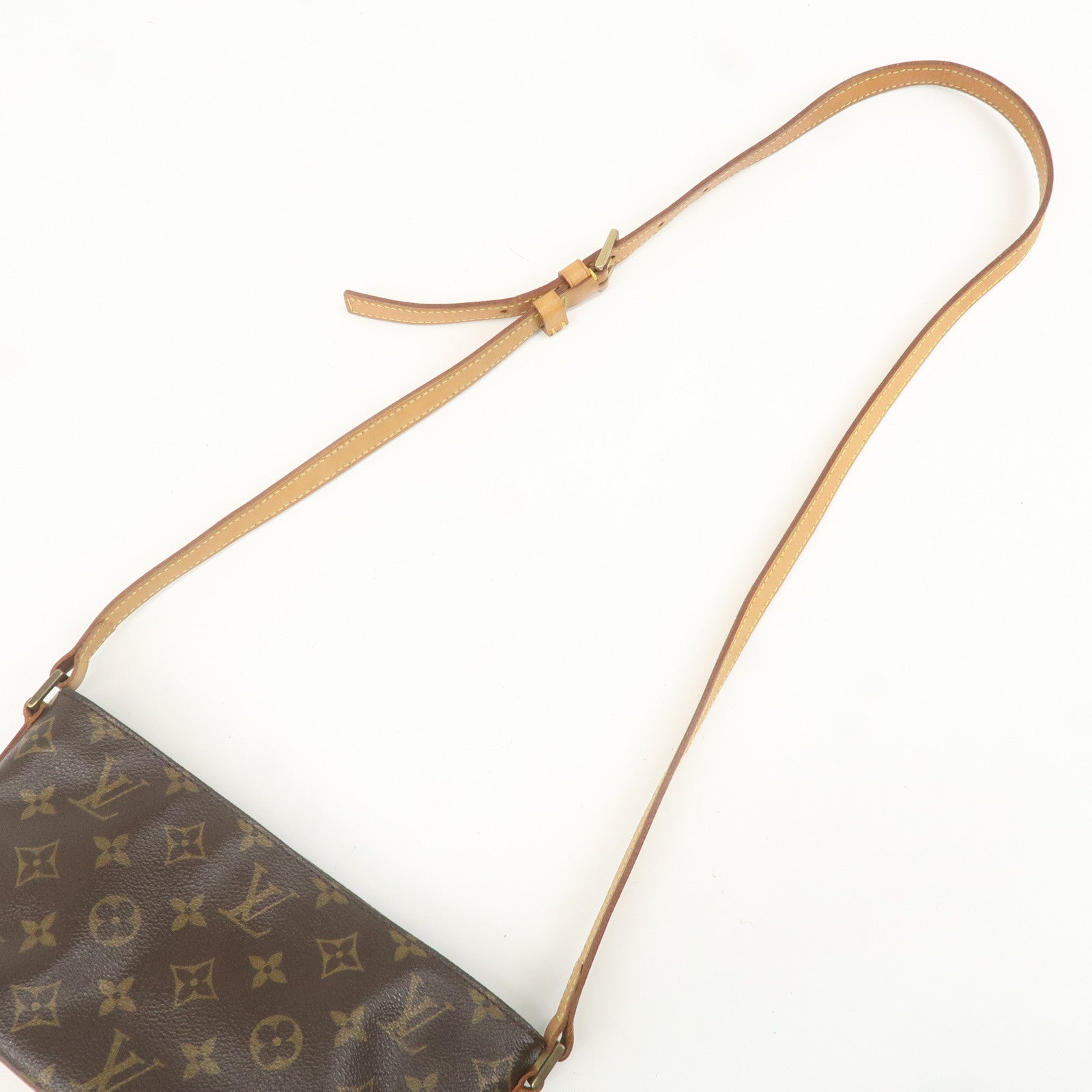 Louis Vuitton Monogram Trotteur Shoulder Bag Brown M51240