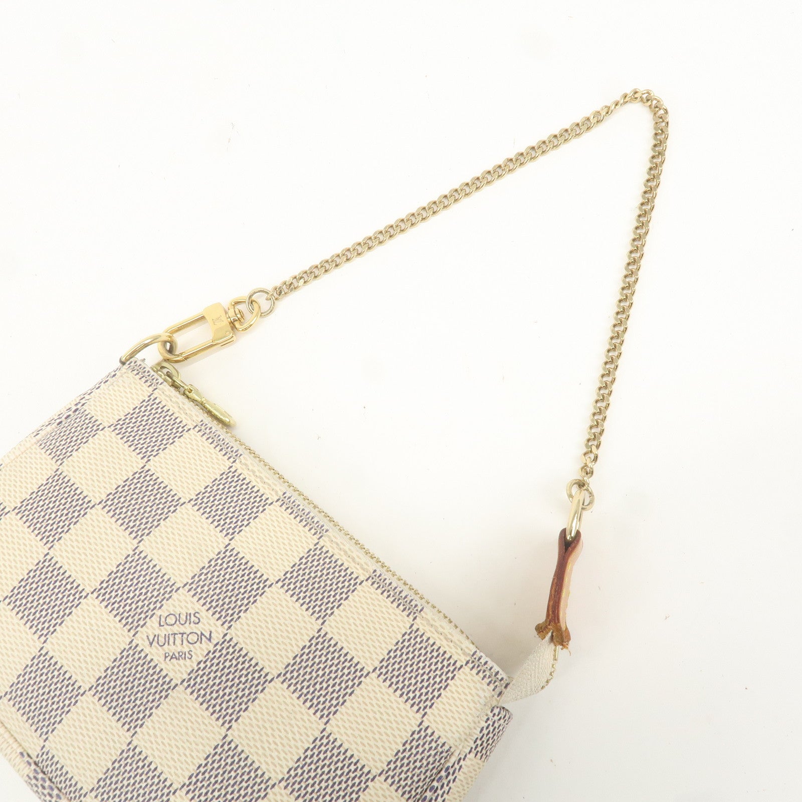 Louis Vuitton Damier Azur Mini Pochette Accessoires Pouch N58010