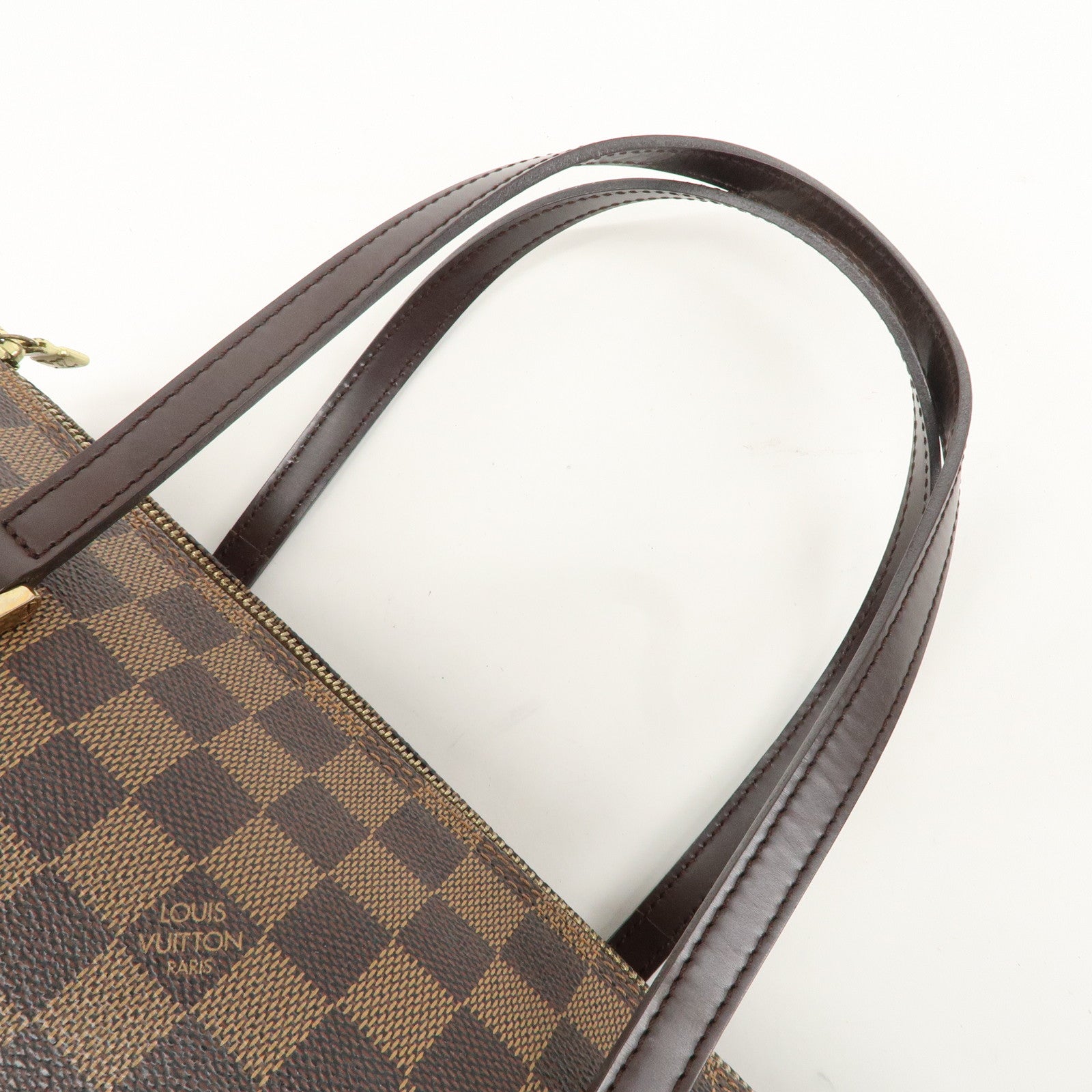 Louis Vuitton Damier Papillon 30 Hand Bag Brown Gold HDW N51303 Used