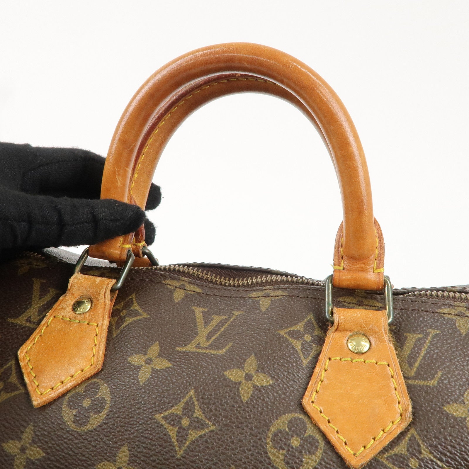 Louis Vuitton Monogram Speedy 40 Hand Bag Boston Bag M41522