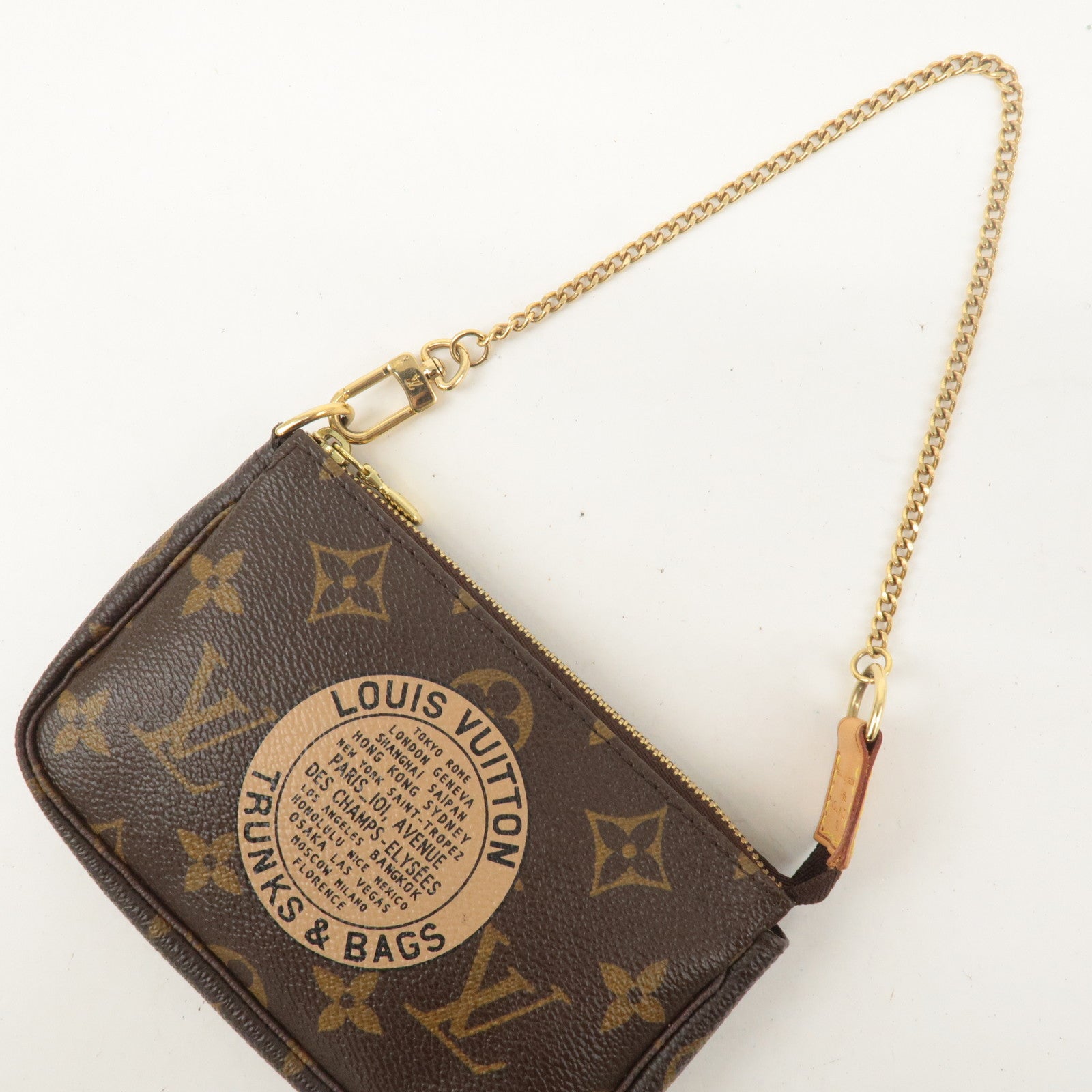 Louis Vuitton Monogram T&B Mini Pochette Accessoires Pouch M60153