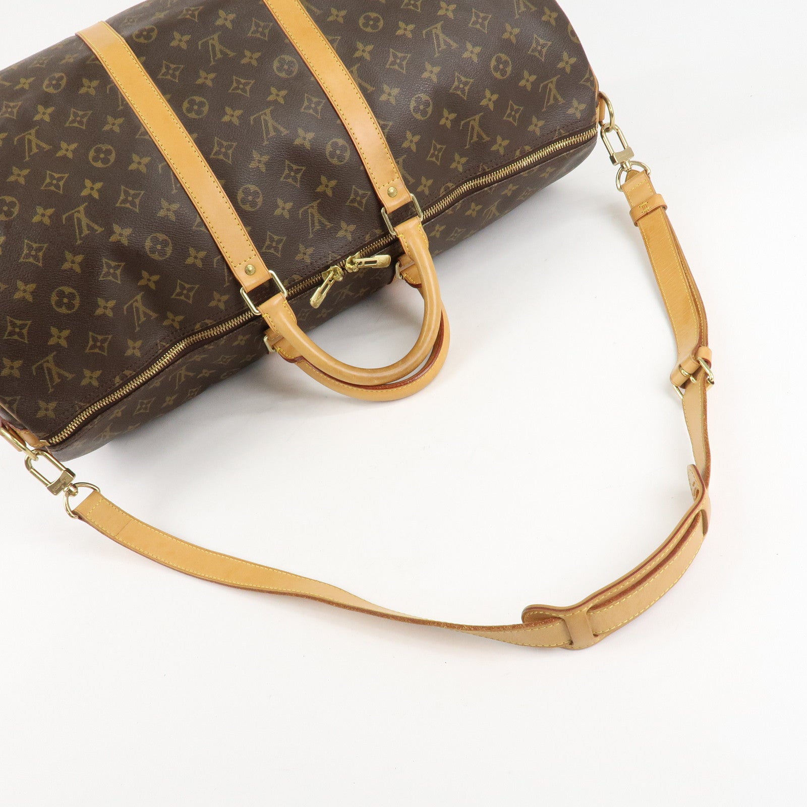 Louis Vuitton Monogram Keep All Bandouliere 55 Bag M41414