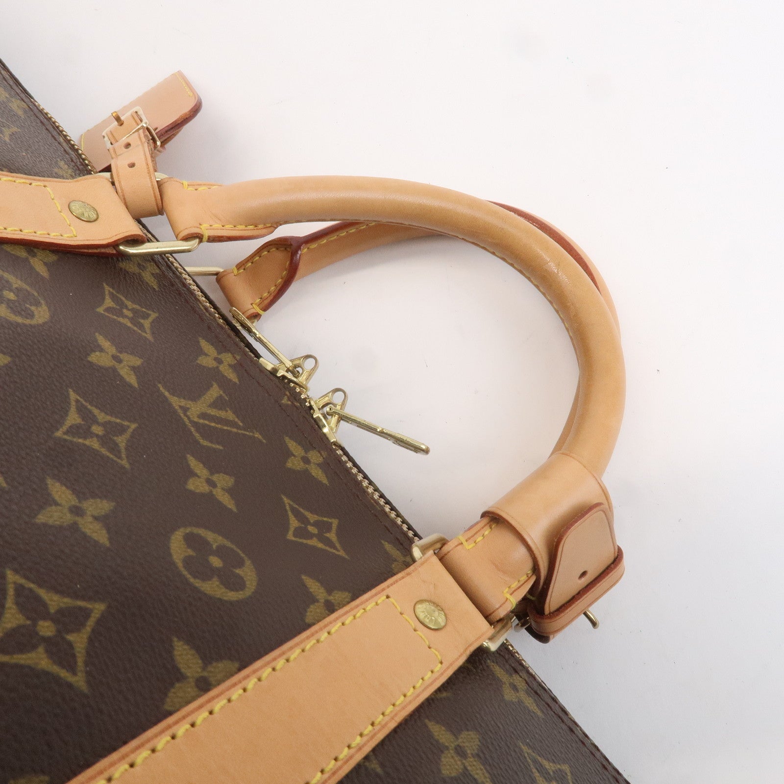 Louis Vuitton Monogram Keep All Bandouliere 60 Bag M41412