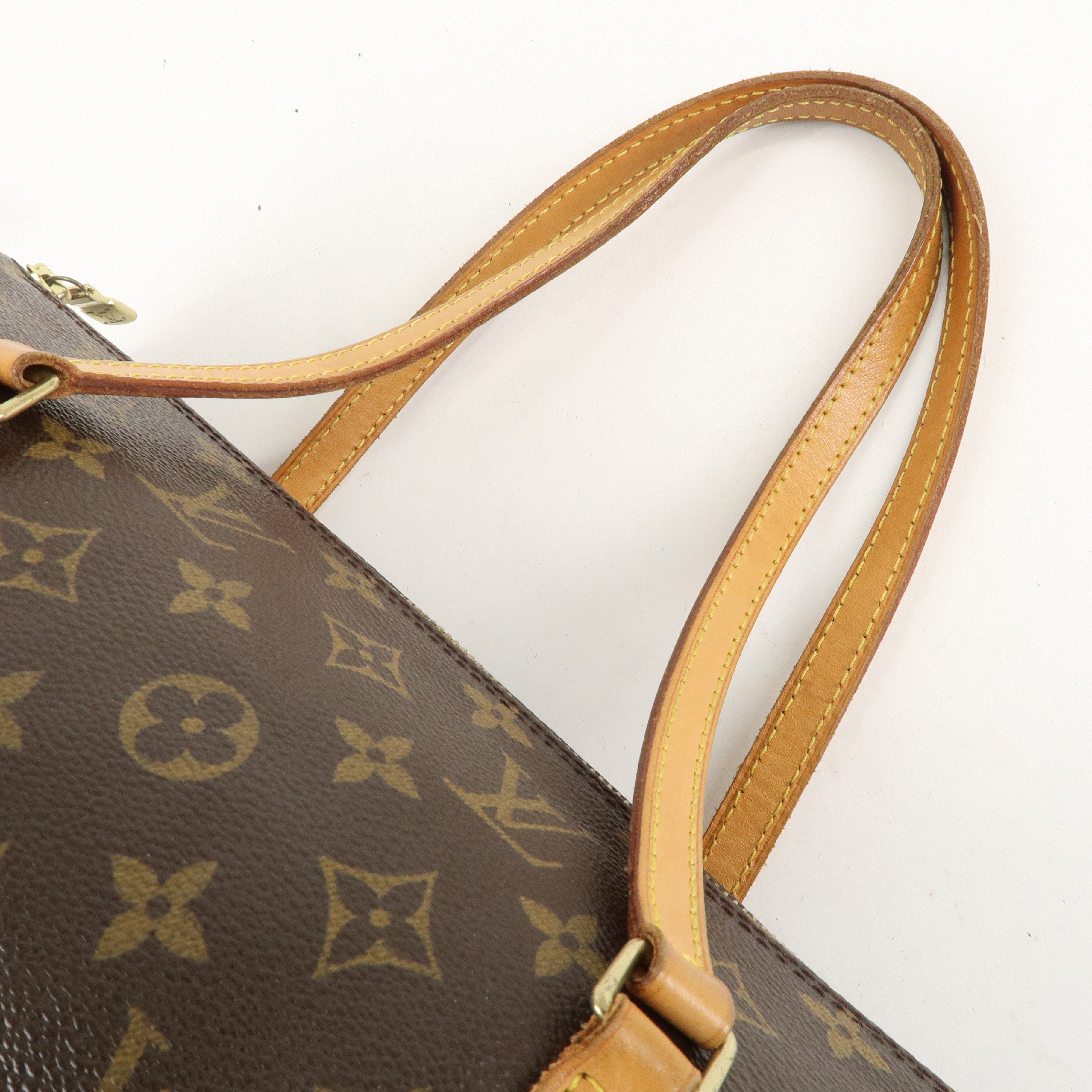 Louis Vuitton Monogram Papillon 26 Hand Bag New Style Brown M51385