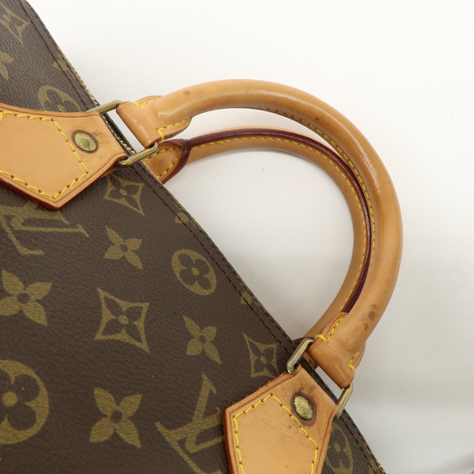 Louis Vuitton Monogram Speedy 30 Hand Bag Boston Bag M41526 Used