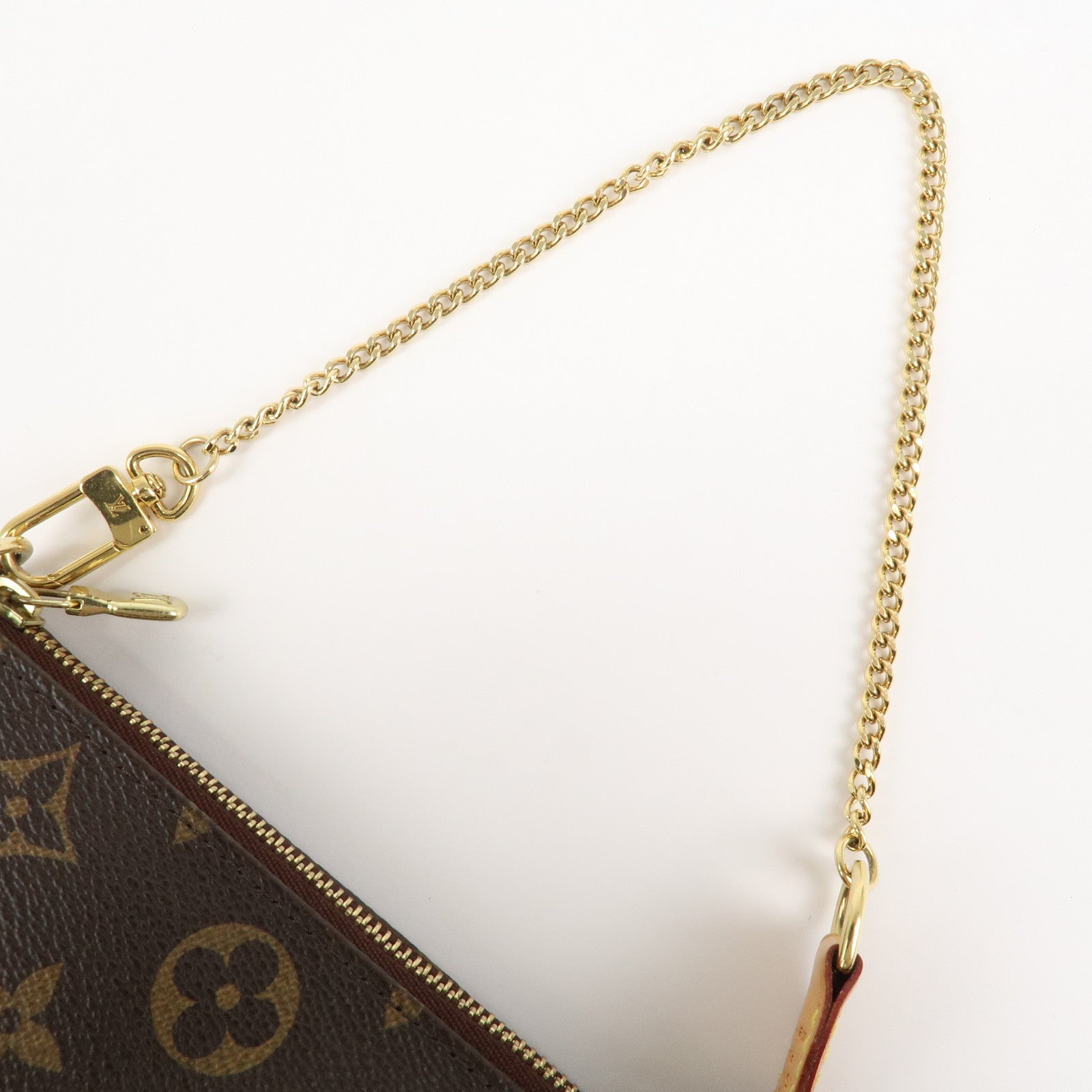 Louis Vuitton Monogram Mini Pochette Accessoires Pouch M58009 Used