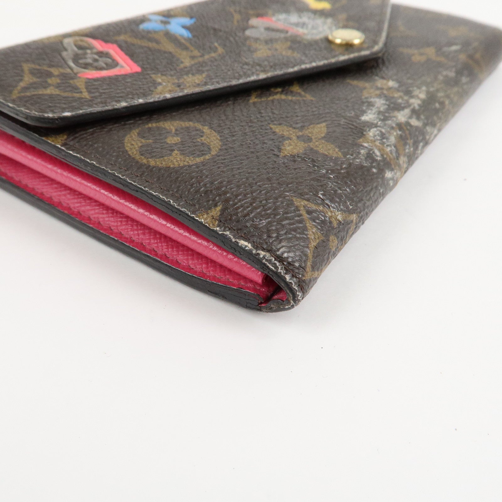 Louis Vuitton Monogram Lovelock Portefeuille Sarah Wallet M64117 Used