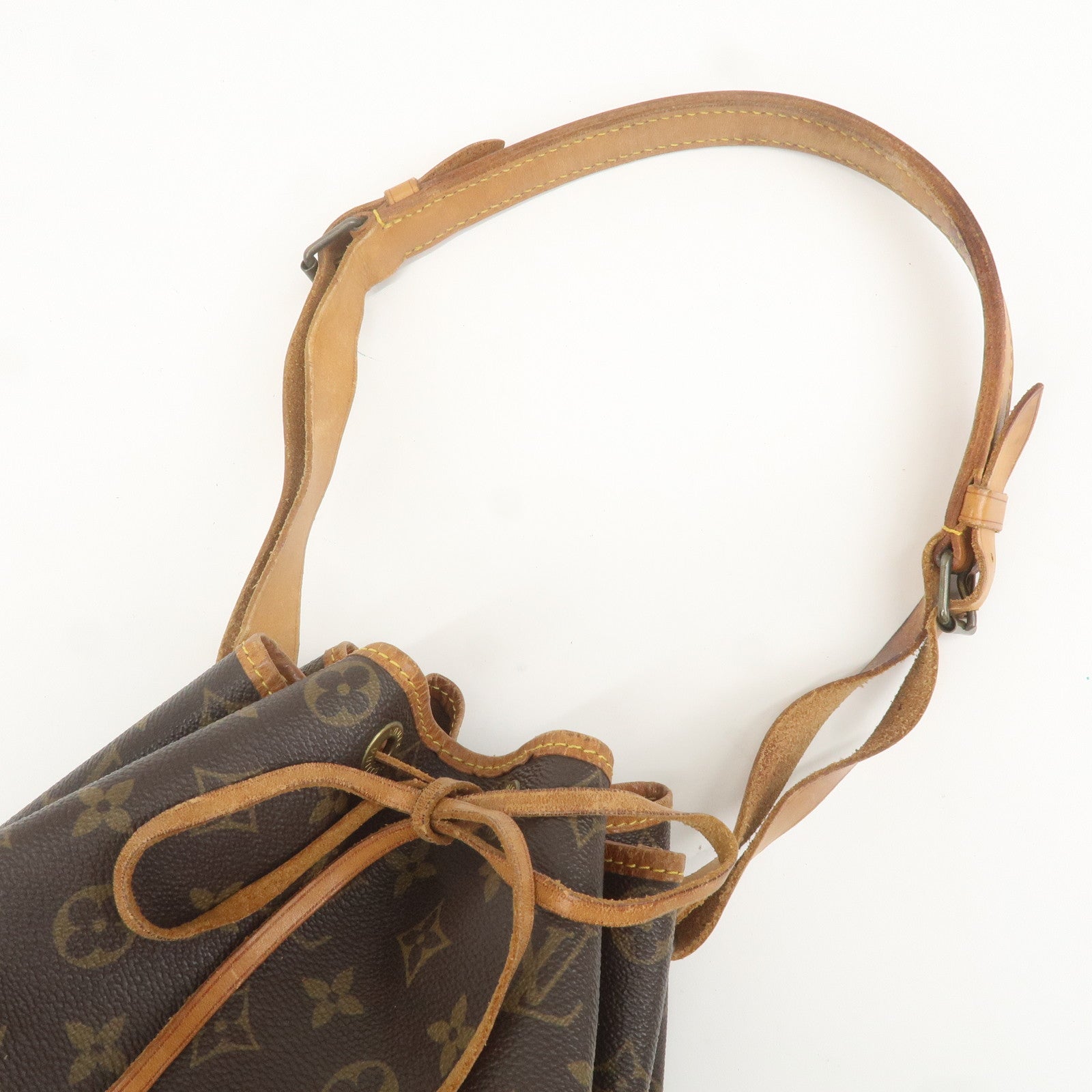 Louis Vuitton Monogram Noe Shoulder Bag Brown M42224