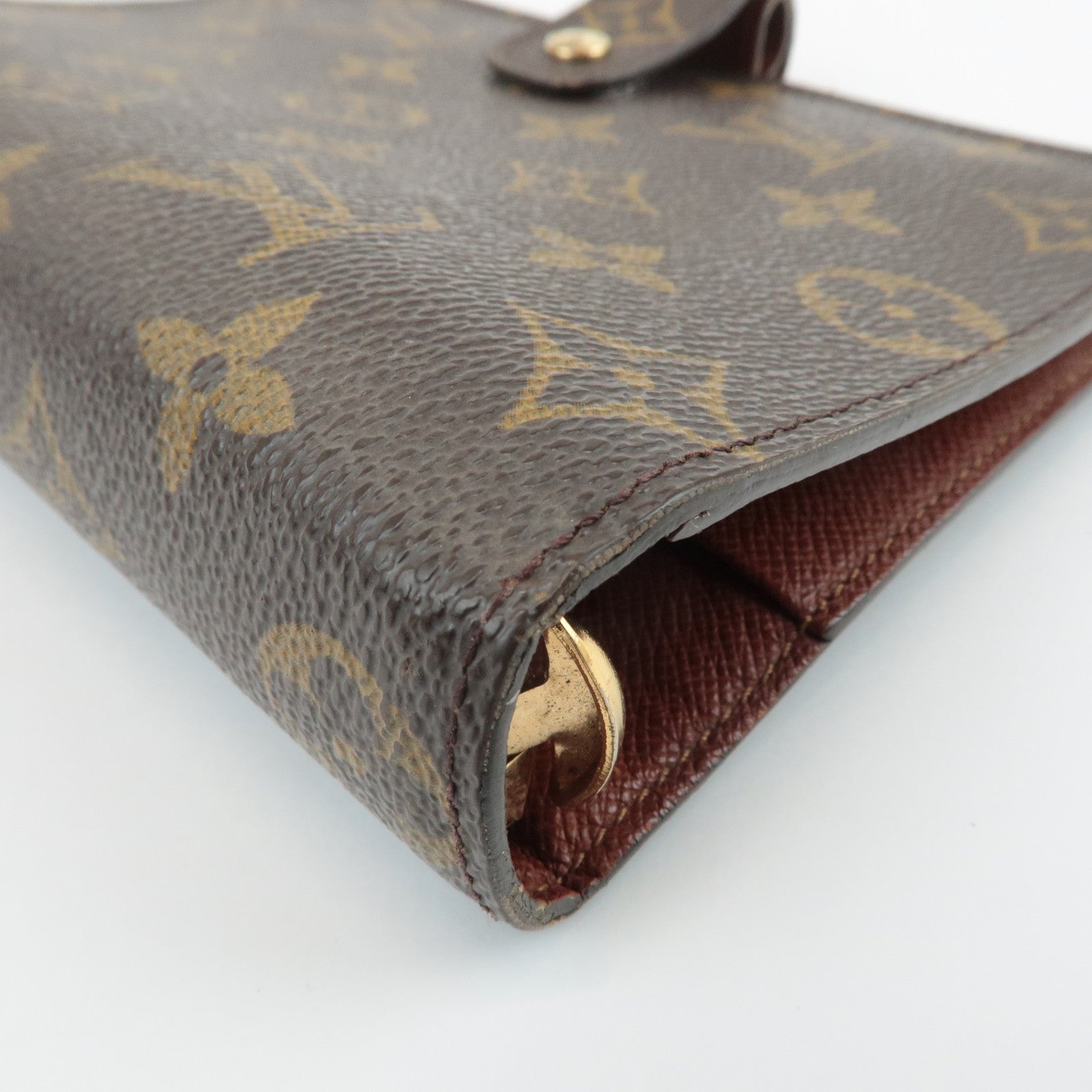 Louis Vuitton Monogram Agenda MM Planner Cover R20105 Used