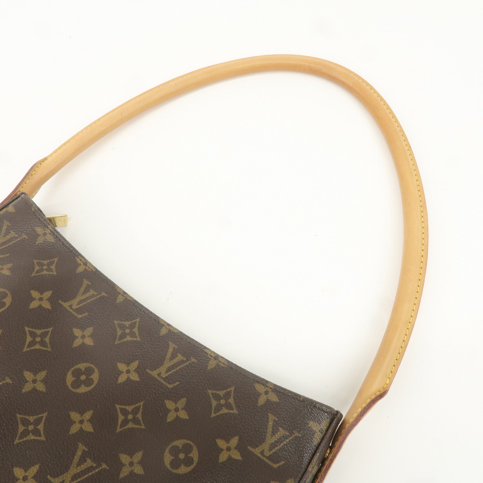 Louis Vuitton Monogram Looping GM Shoulder Bag Brown M51145