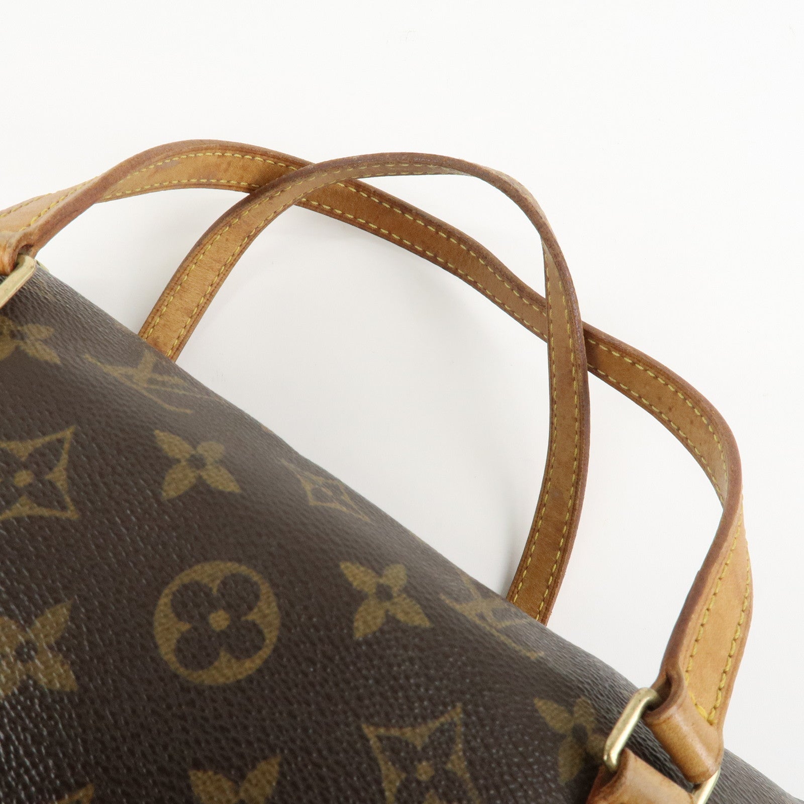 Louis Vuitton Monogram Papillon 26 Hand Bag Brown M51386 Used