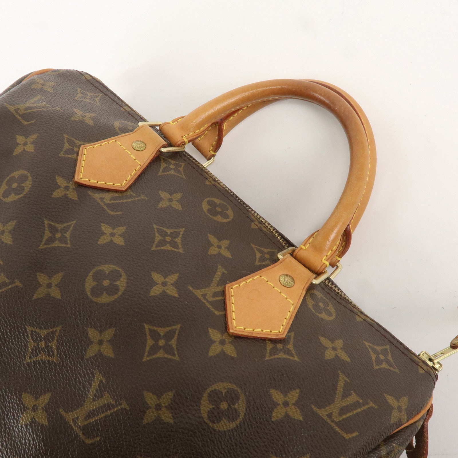 Louis Vuitton Monogram Speedy 30 Hand Bag Boston Bag M41108