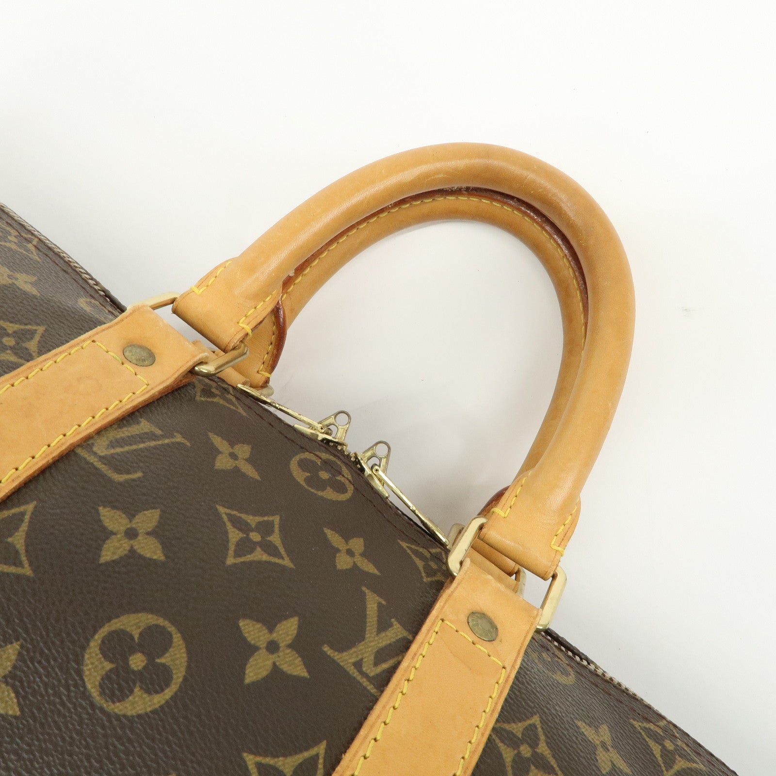 Louis Vuitton Monogram Keep All Bandouliere 45 Boston Bag M41418 Used