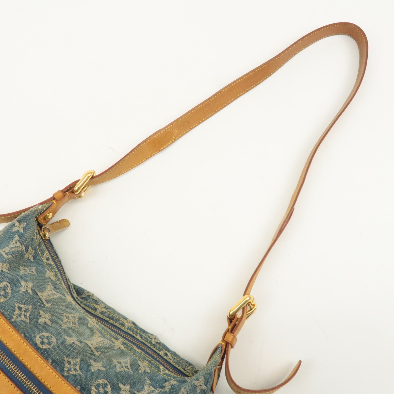 Louis Vuitton Monogram Denim Baggy GM Shoulder Bag M95048