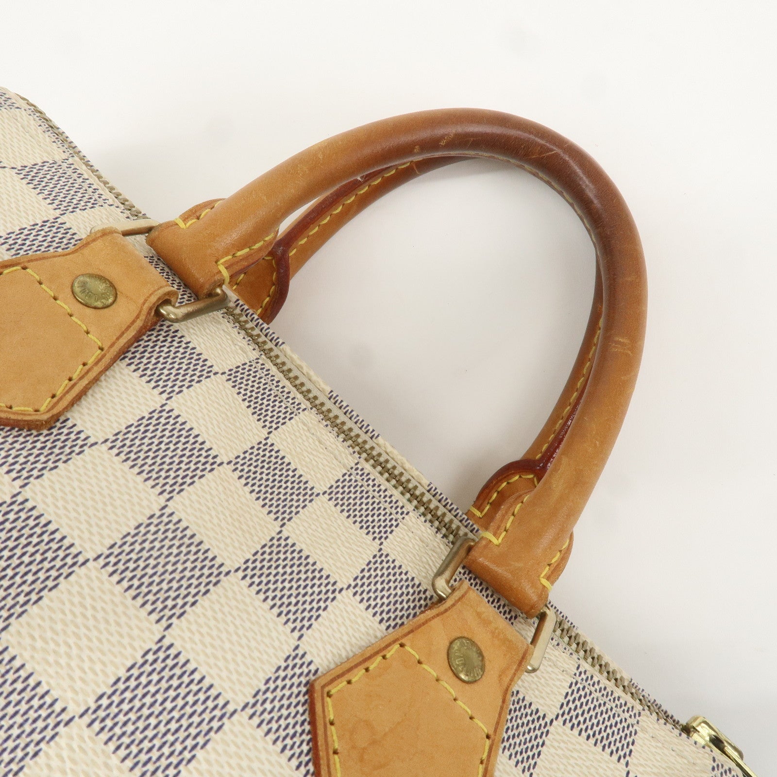 Louis Vuitton Damier Azur Speedy 25 Boston Bag Hand Bag N41534