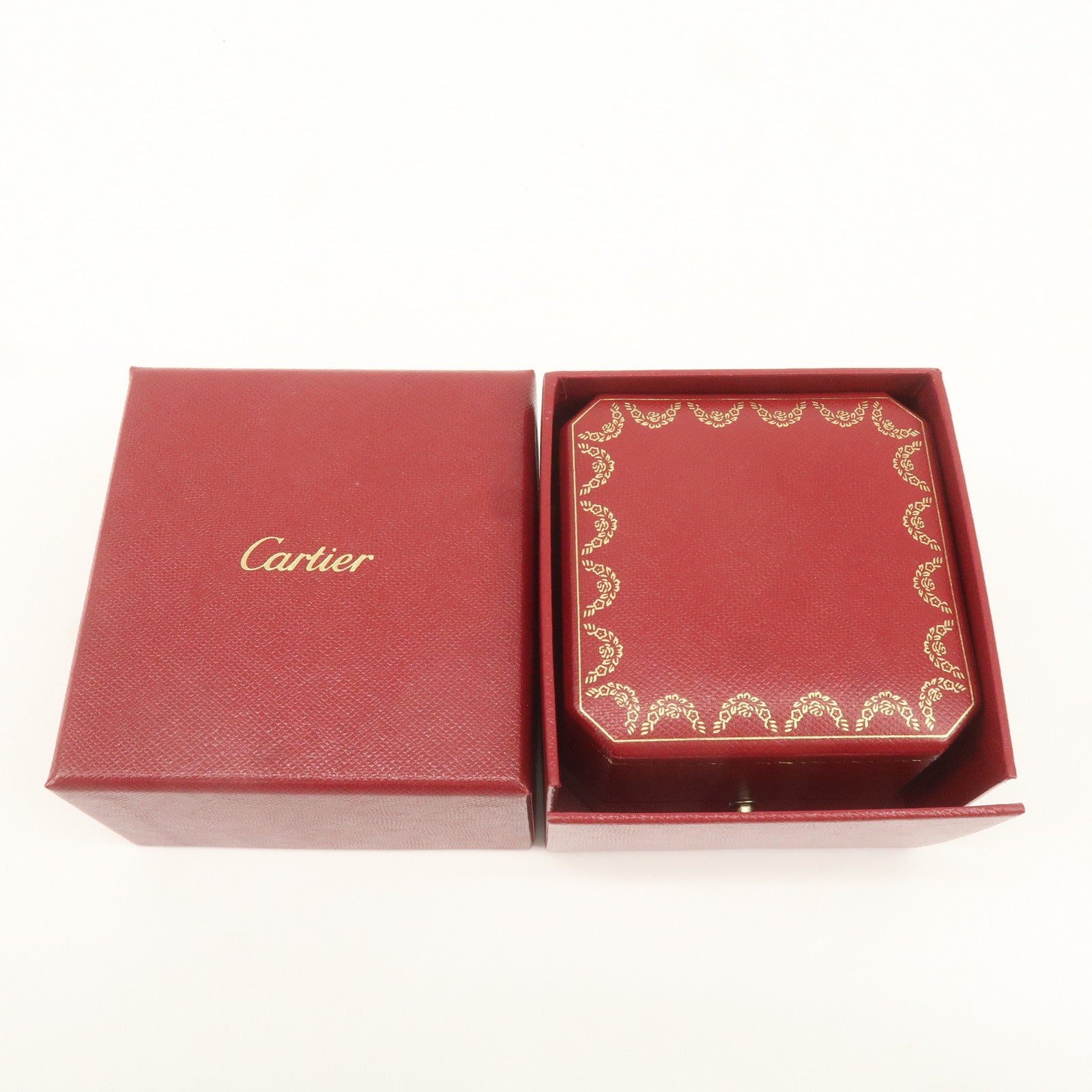 Cartier Set of 2 Ring Box Display Box Jewelry Box For Ring