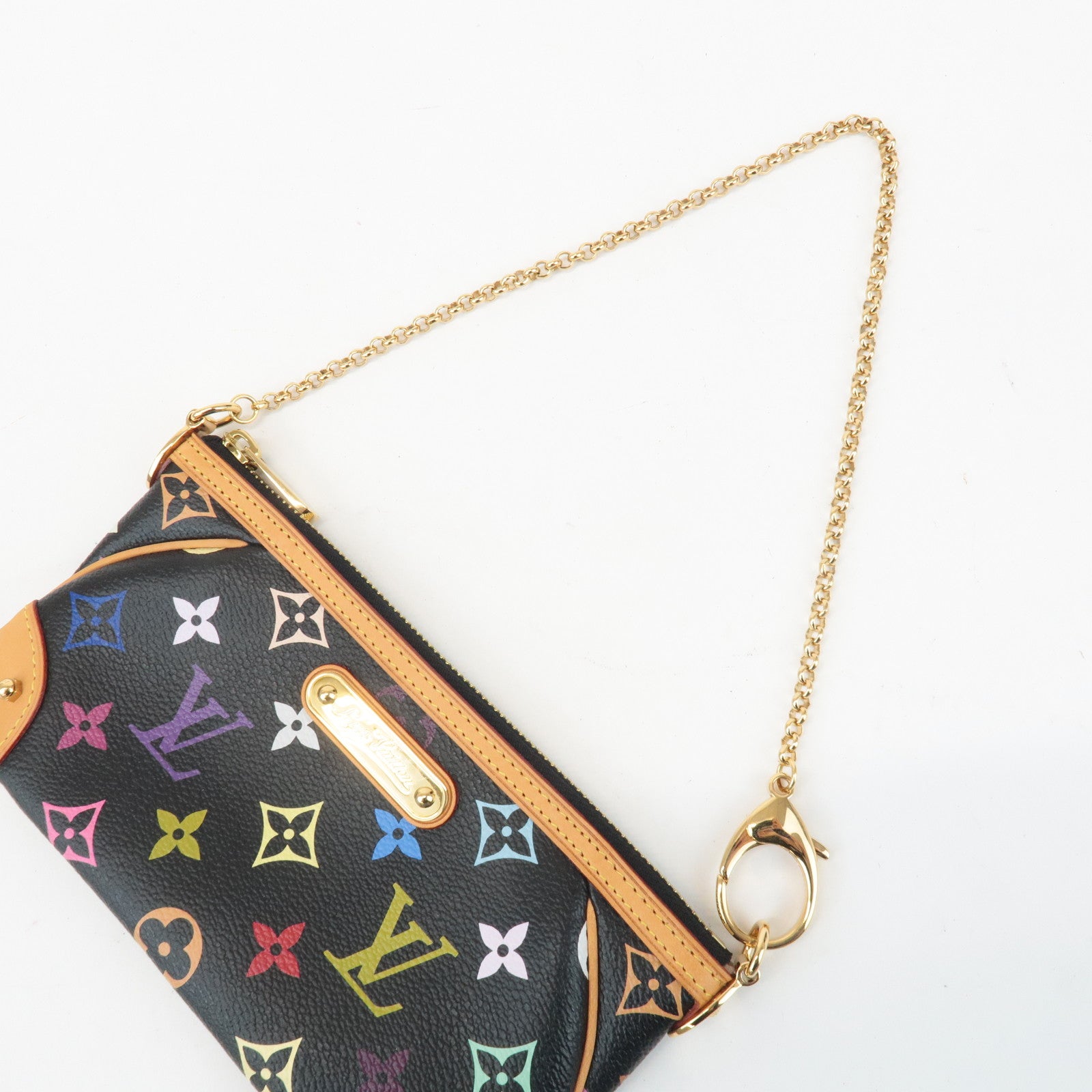 Louis Vuitton Monogram Multi Color Pochette Milla MM M60097 Used