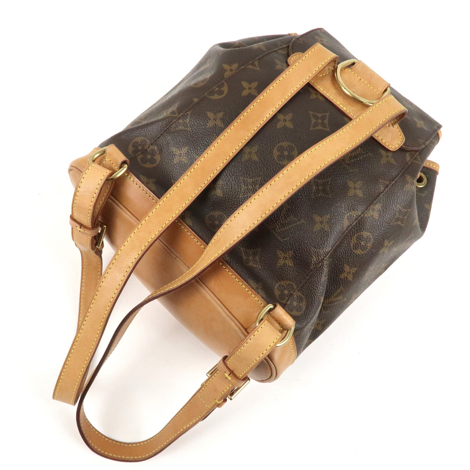 Louis Vuitton Monogram Montsouris MM Back Pack Bag M51136