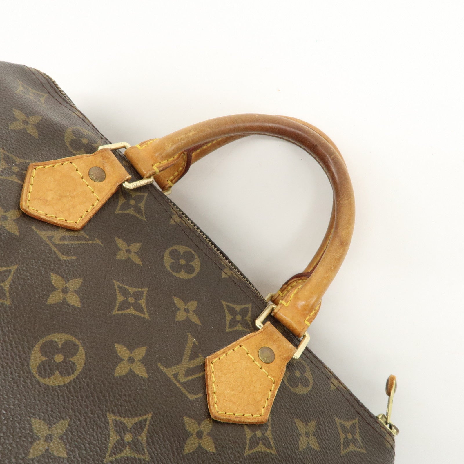 Louis Vuitton Monogram Speedy 30 Hand Bag Boston Bag M41108 Used