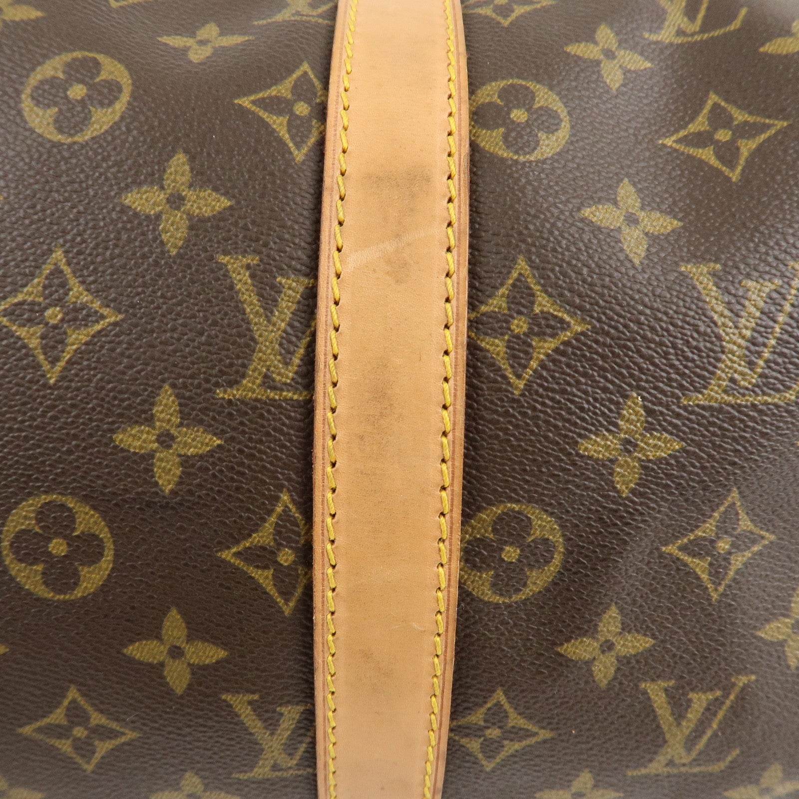 Louis Vuitton Monogram Keep All Bandouliere 45 Boston Bag M41418 Used