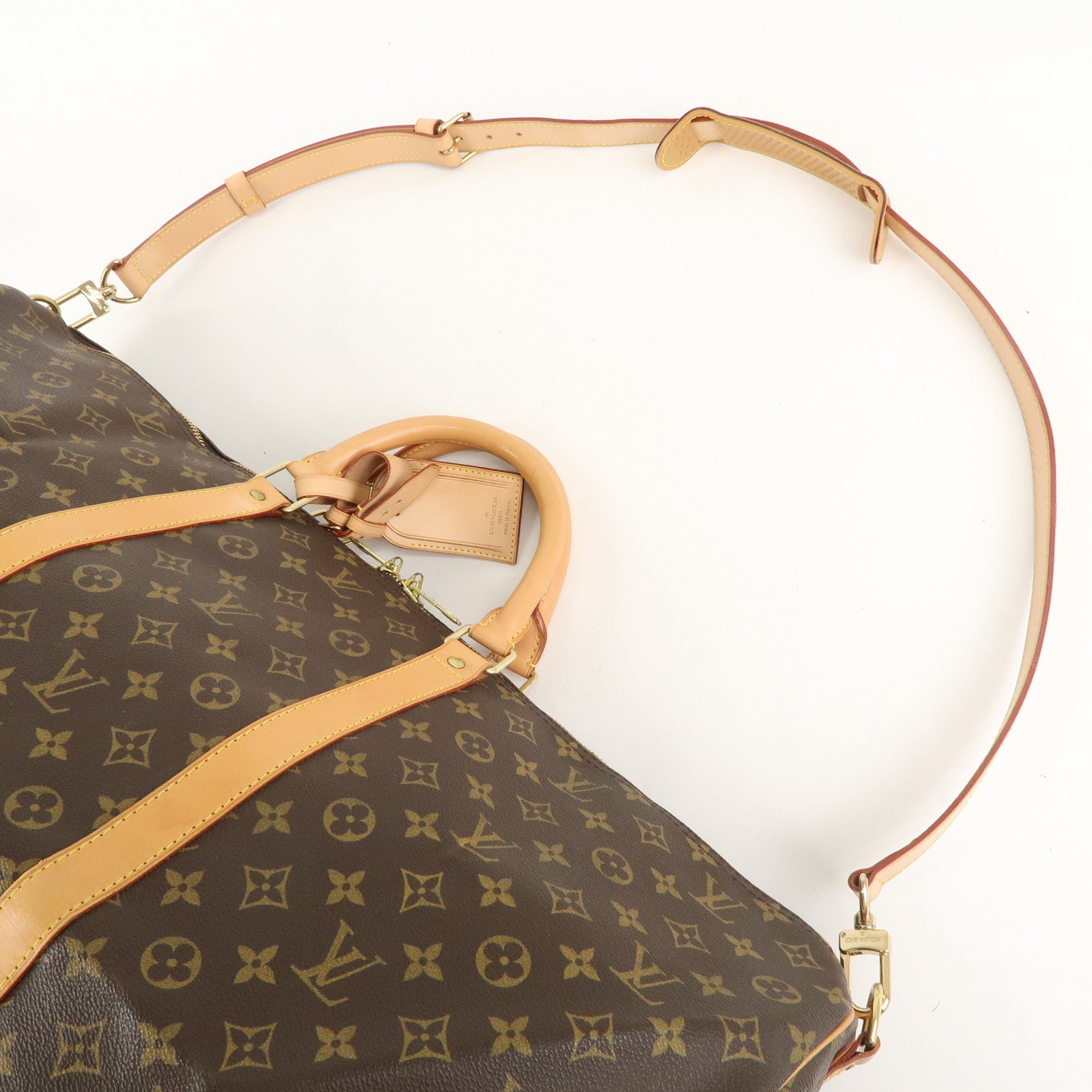 Louis Vuitton Monogram Keep All Bandouliere 60 Bag M41412