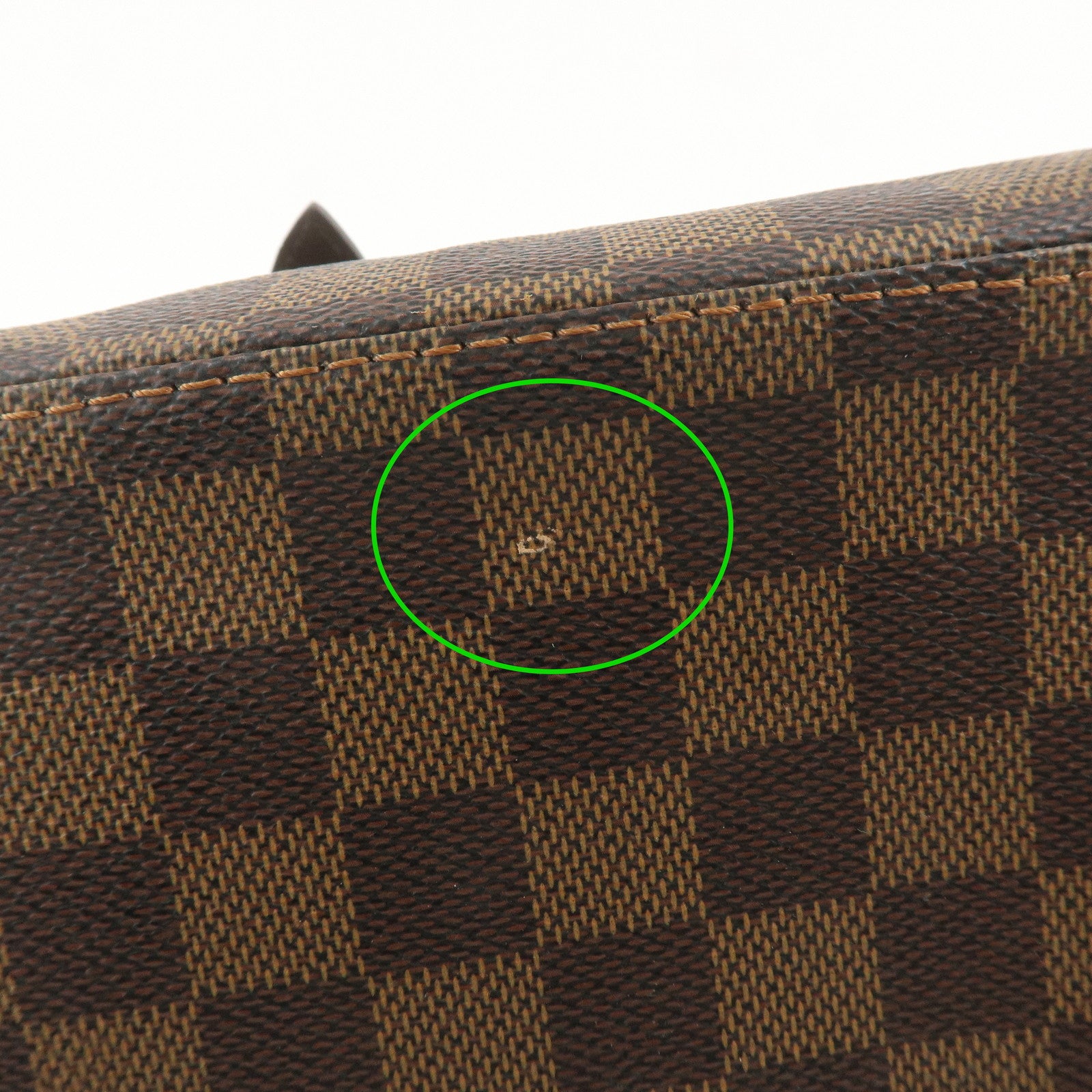 Louis Vuitton Damier Hampstead MM Tote Bag Brown N51206