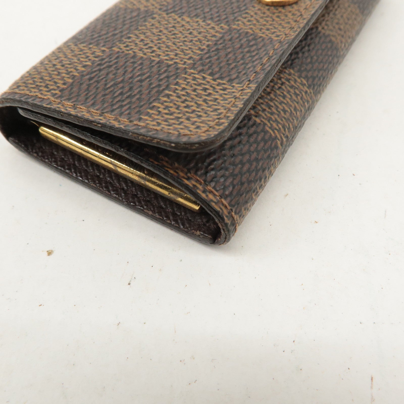 Louis Vuitton Damier Taiga Set of 2 Multiclﾃｩs 4 Key Case