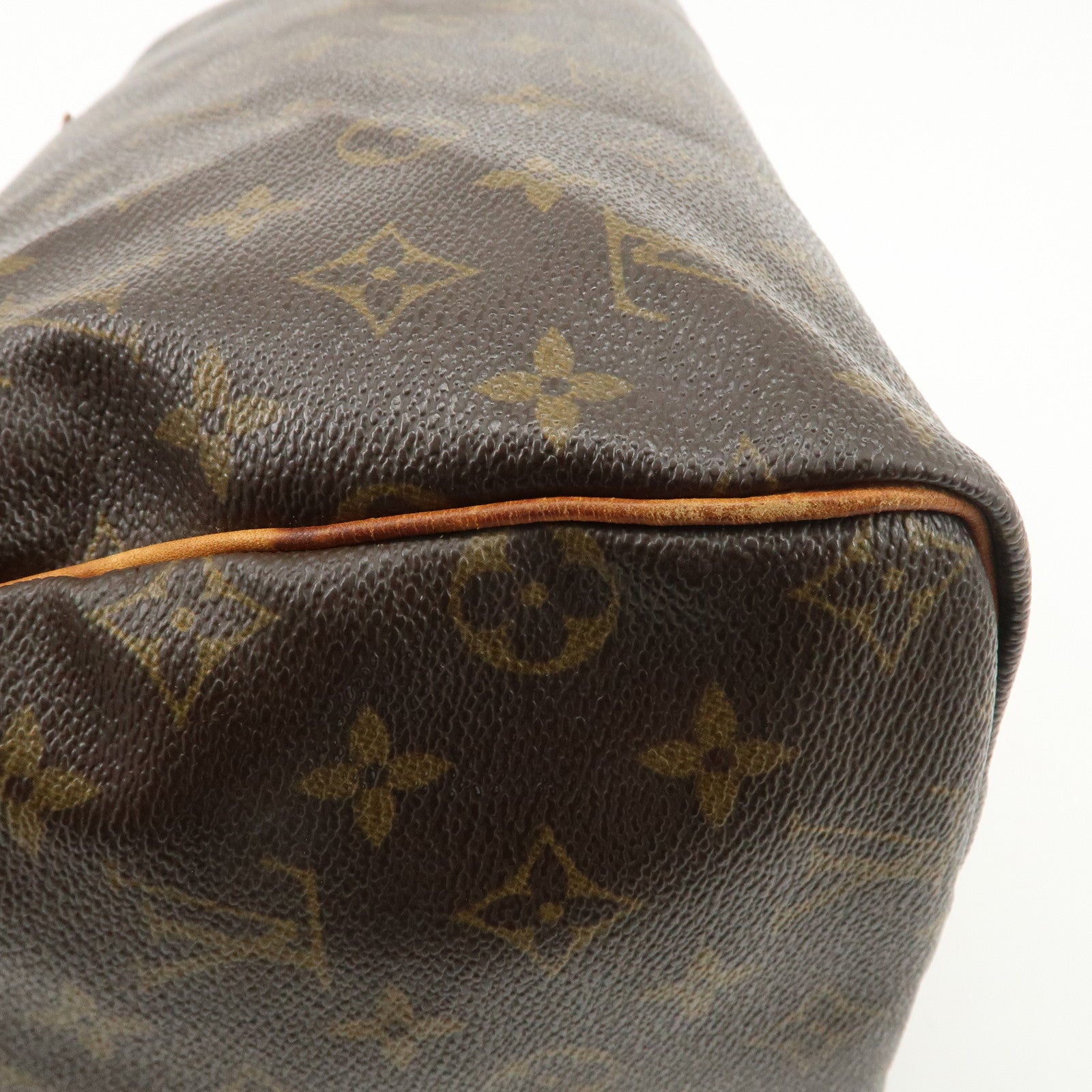 Louis Vuitton Monogram Speedy 30 Hand Bag Boston Bag M41526 Used