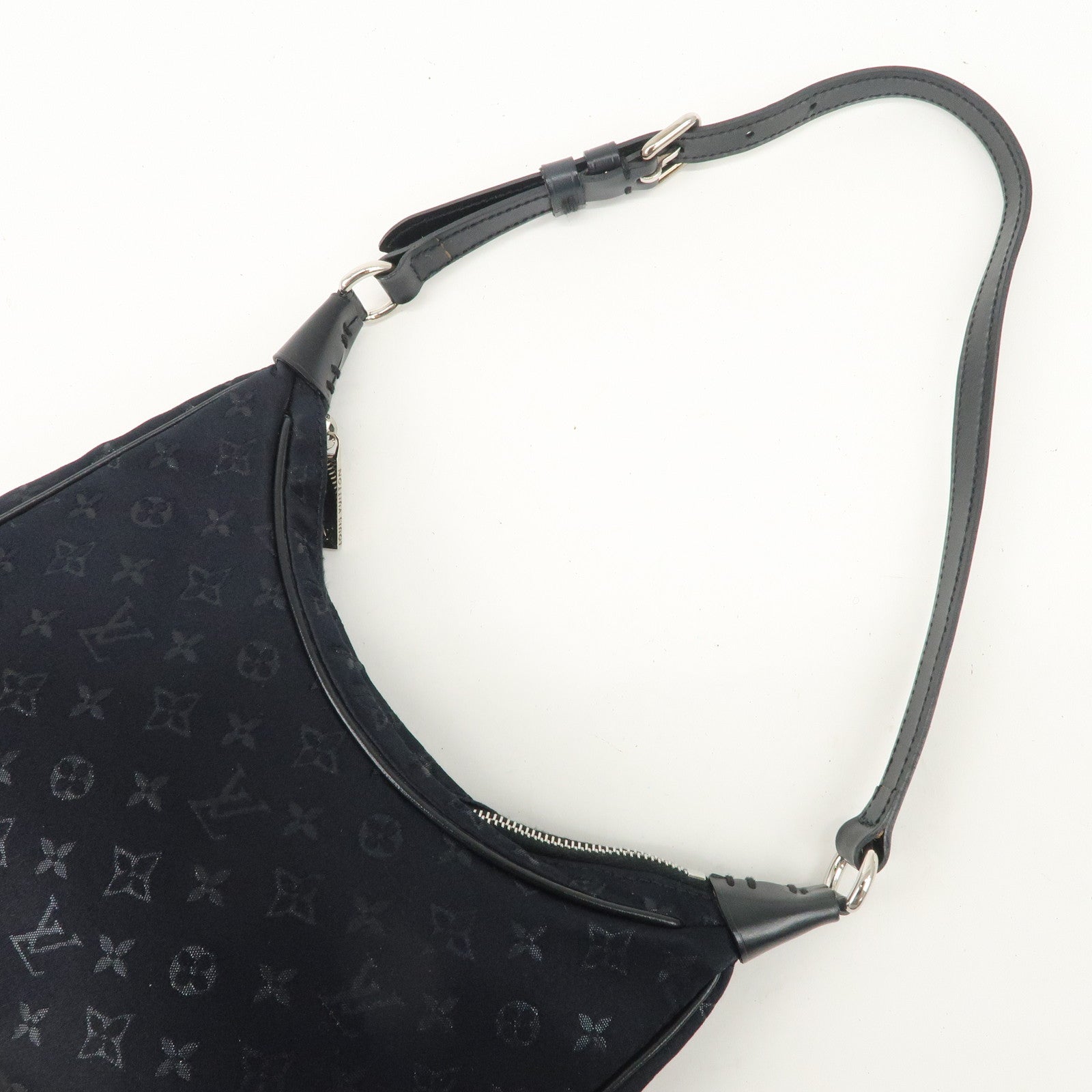 Louis Vuitton Monogram Satin Little Boulogne Hand Bag M92142