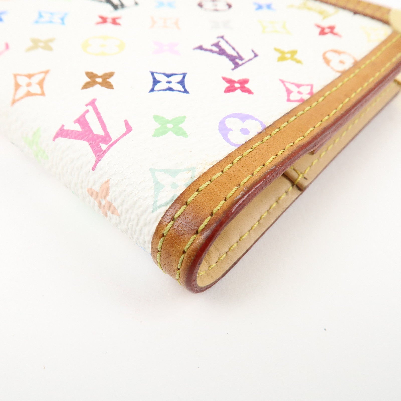 Louis Vuitton Monogram Multi Color Agenda PM Planner Cover R20896 Used