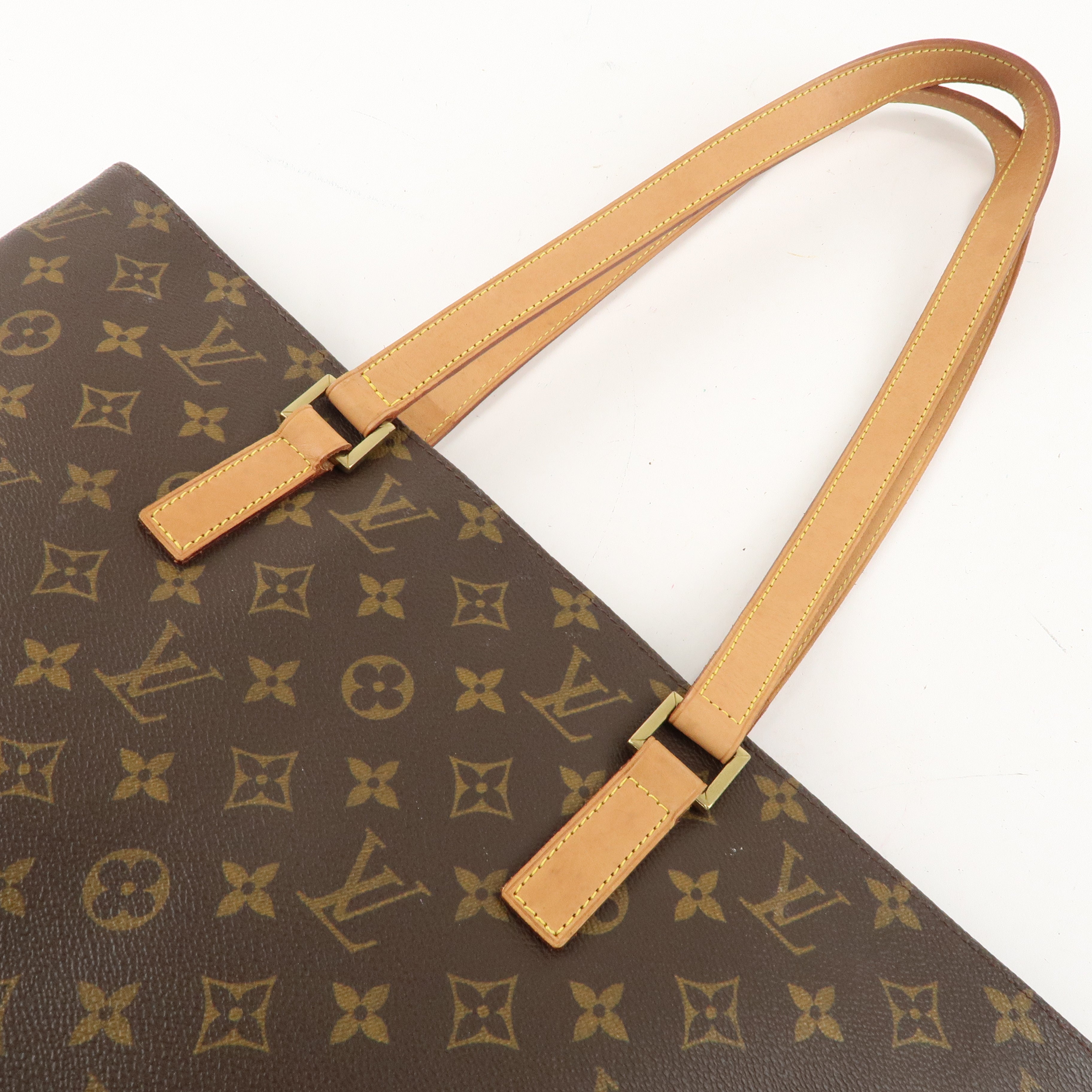 Louis Vuitton Monogram Luco Tote Bag Hand Bag Brown M51155