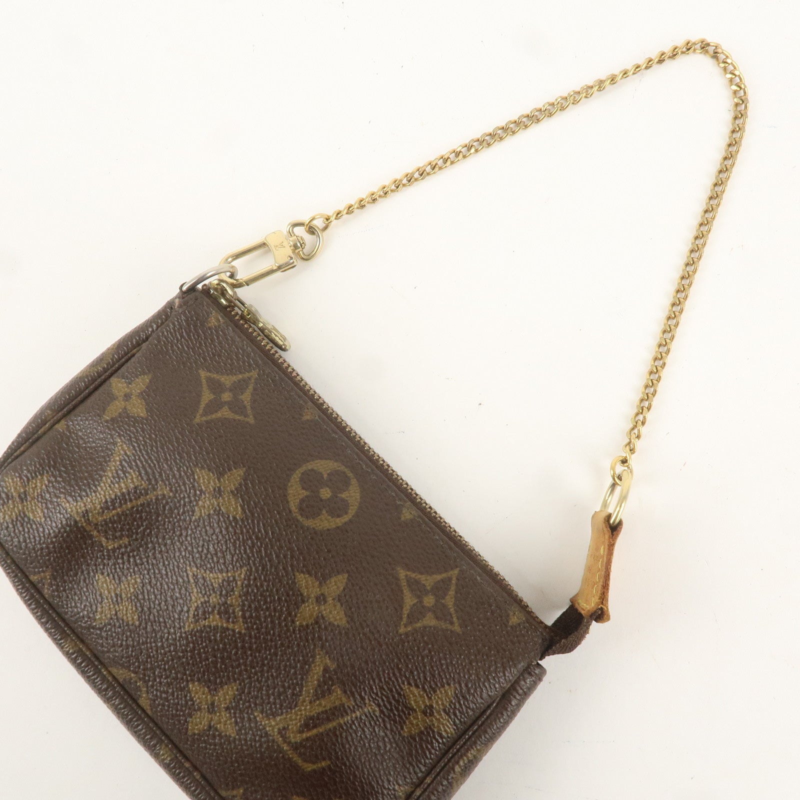 Louis Vuitton Monogram Mini Pochette Accessoires Pouch M58009