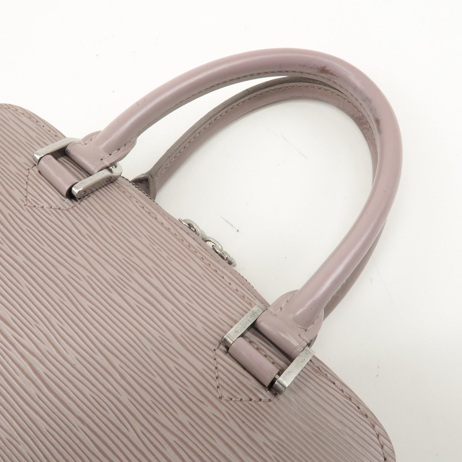 Louis Vuitton Epi Pon Neuf Hand Bag Lilac Purple M5205B