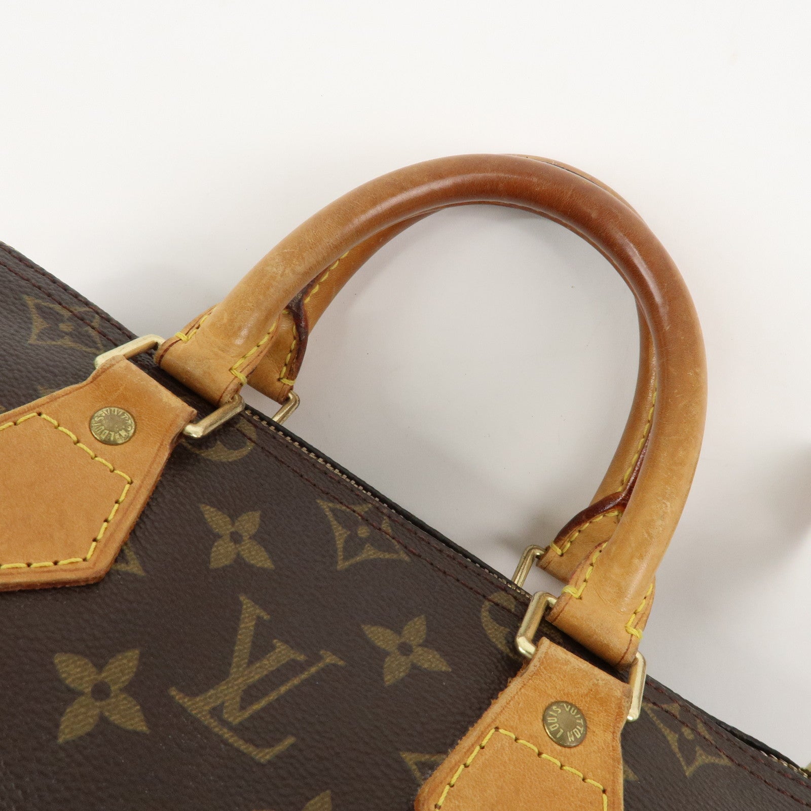 Louis Vuitton Monogram Speedy 25 Hand Bag Boston Bag M41528 Used