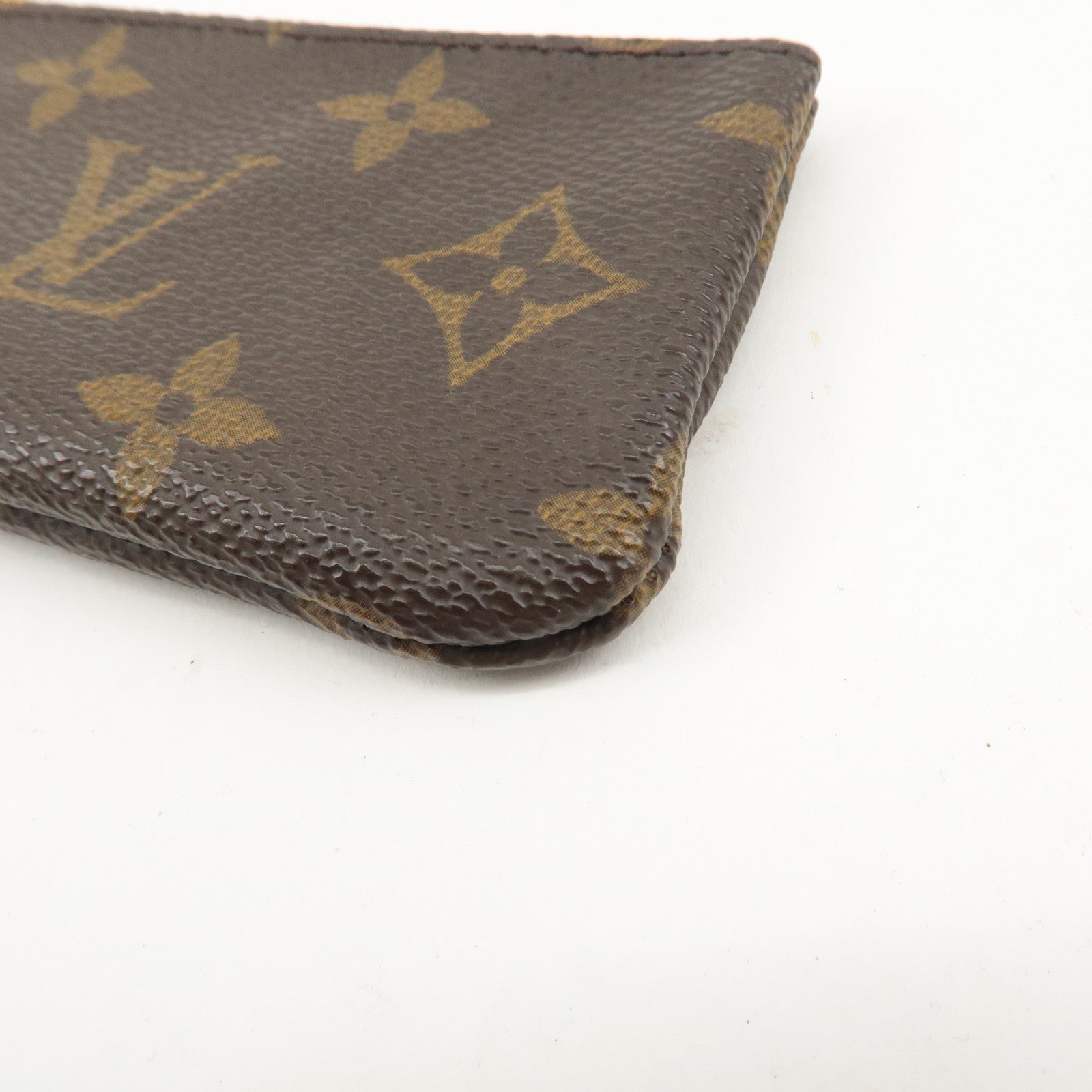 Louis Vuitton Monogram Pochette Cles Coin Case Key Case M62650