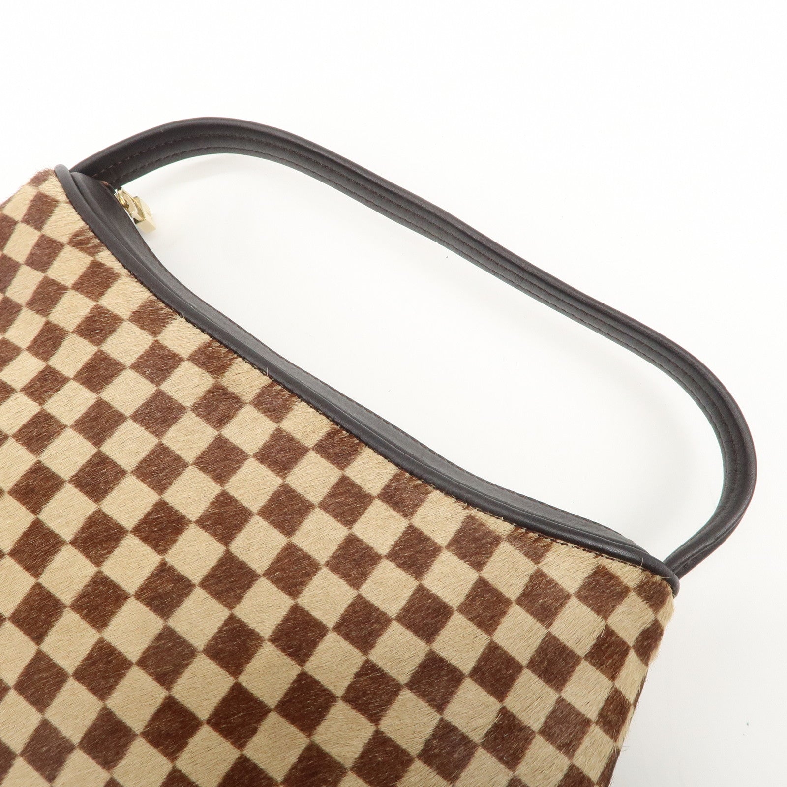 Louis Vuitton Damier Sauvage Tiger Hand Bag Brown M92132 Used