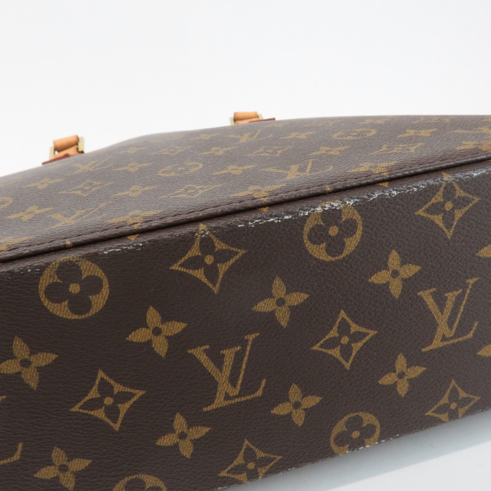 Louis Vuitton Monogram Luco Tote Bag Shoulder Bag Brown M51155 Used