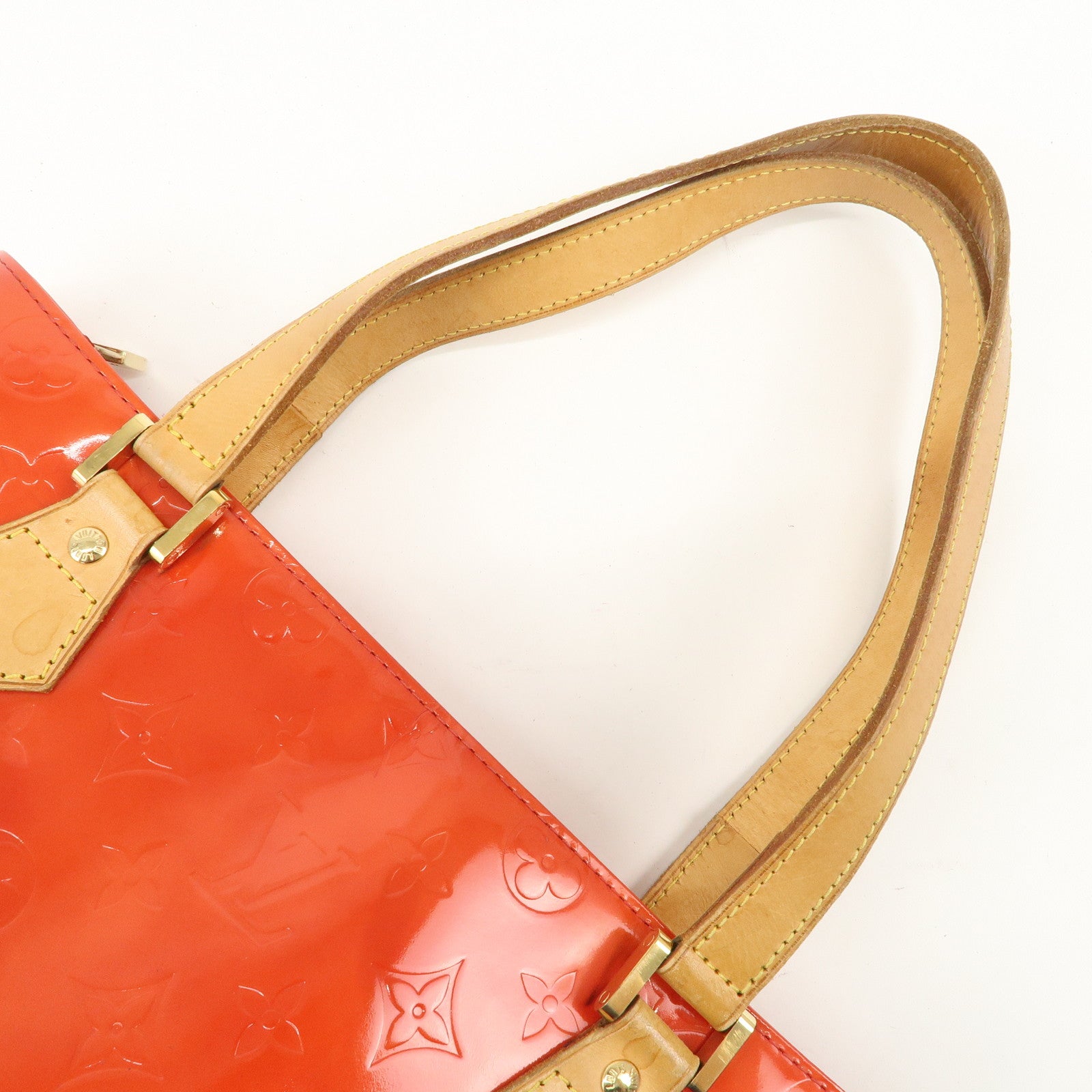 Louis Vuitton Monogram Vernis Houston Tote Bag Rouge M91092