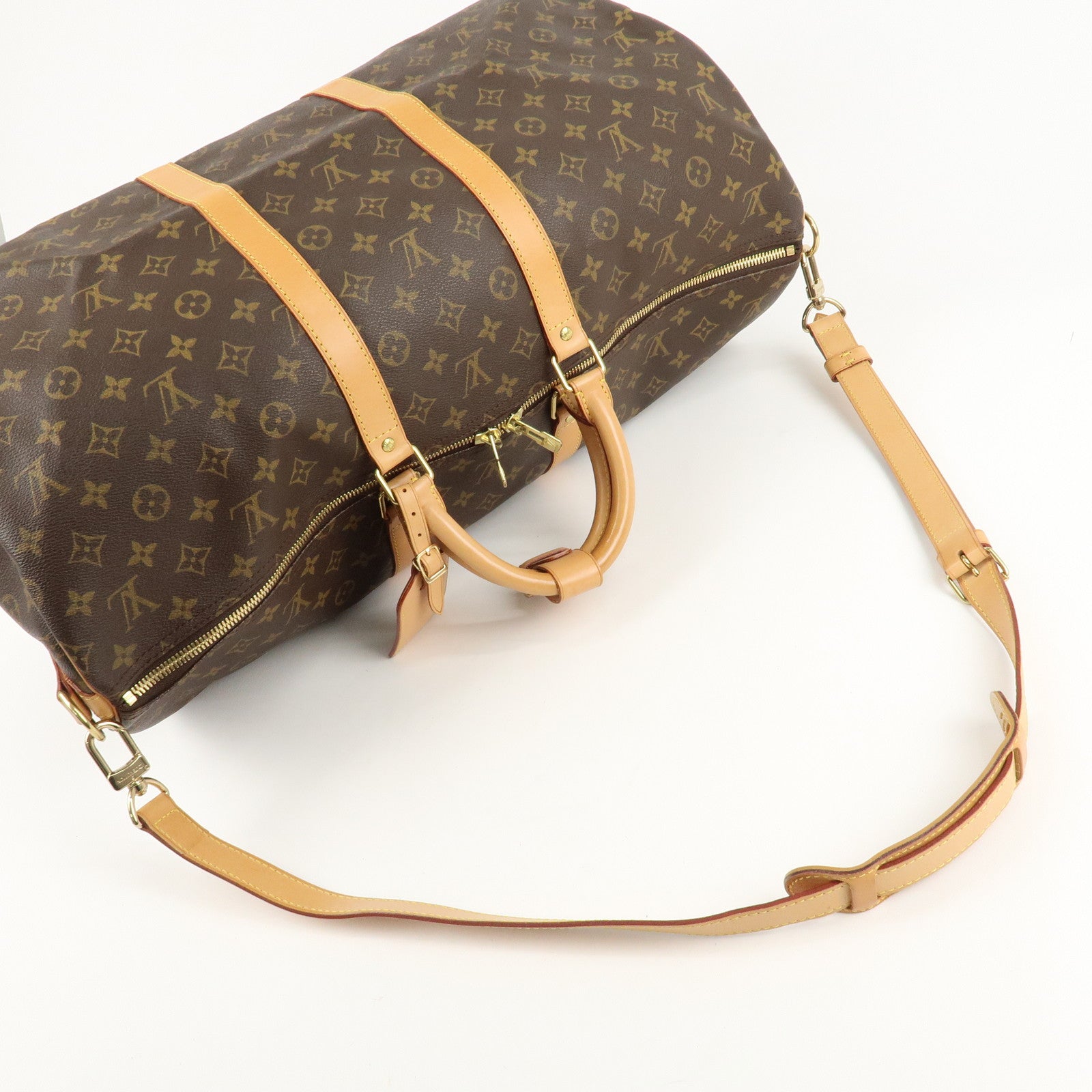 Louis Vuitton Monogram Keep All Bandouliere 55 Bag M41414 Used