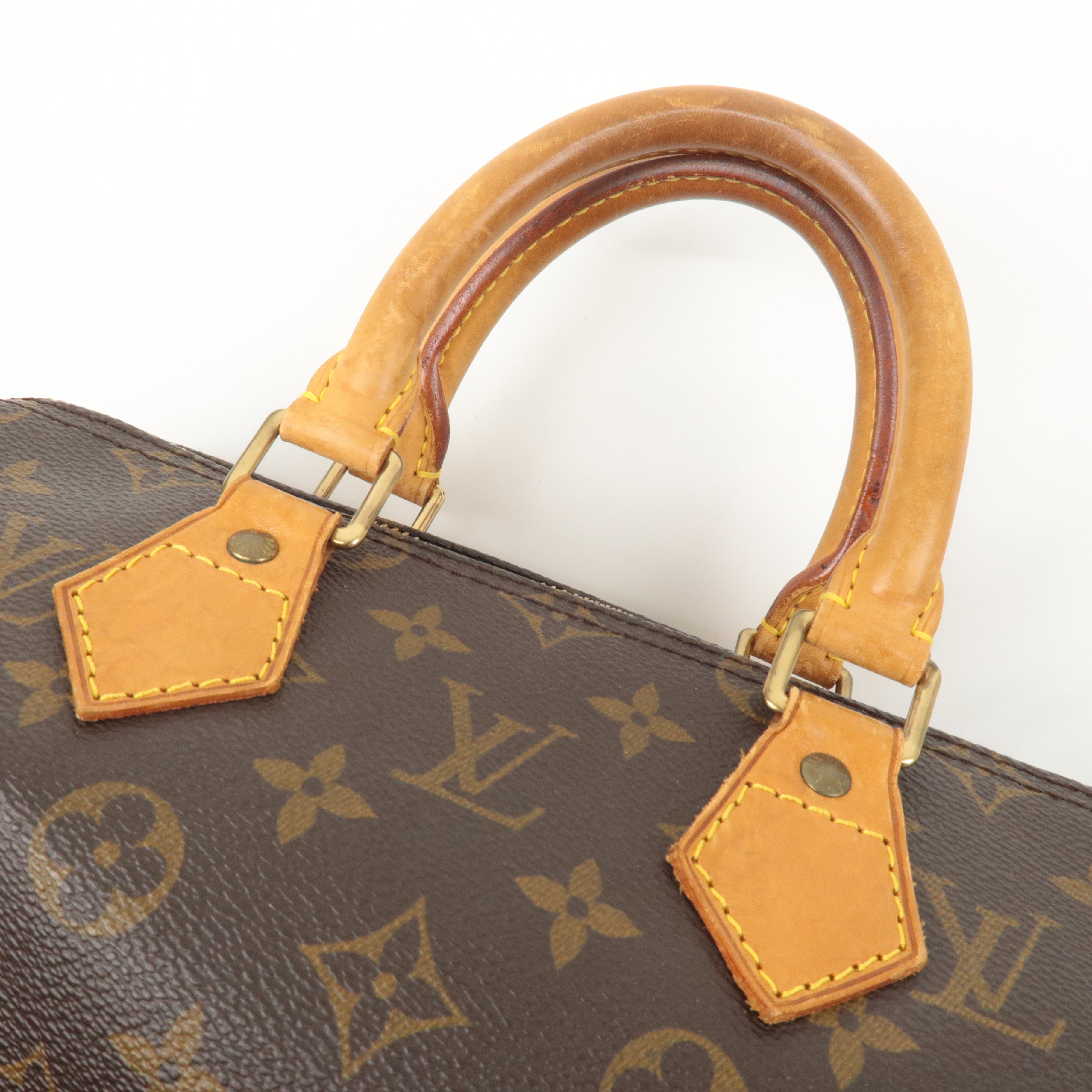 Louis Vuitton Monogram Speedy 25 Hand Bag Boston Bag M41528