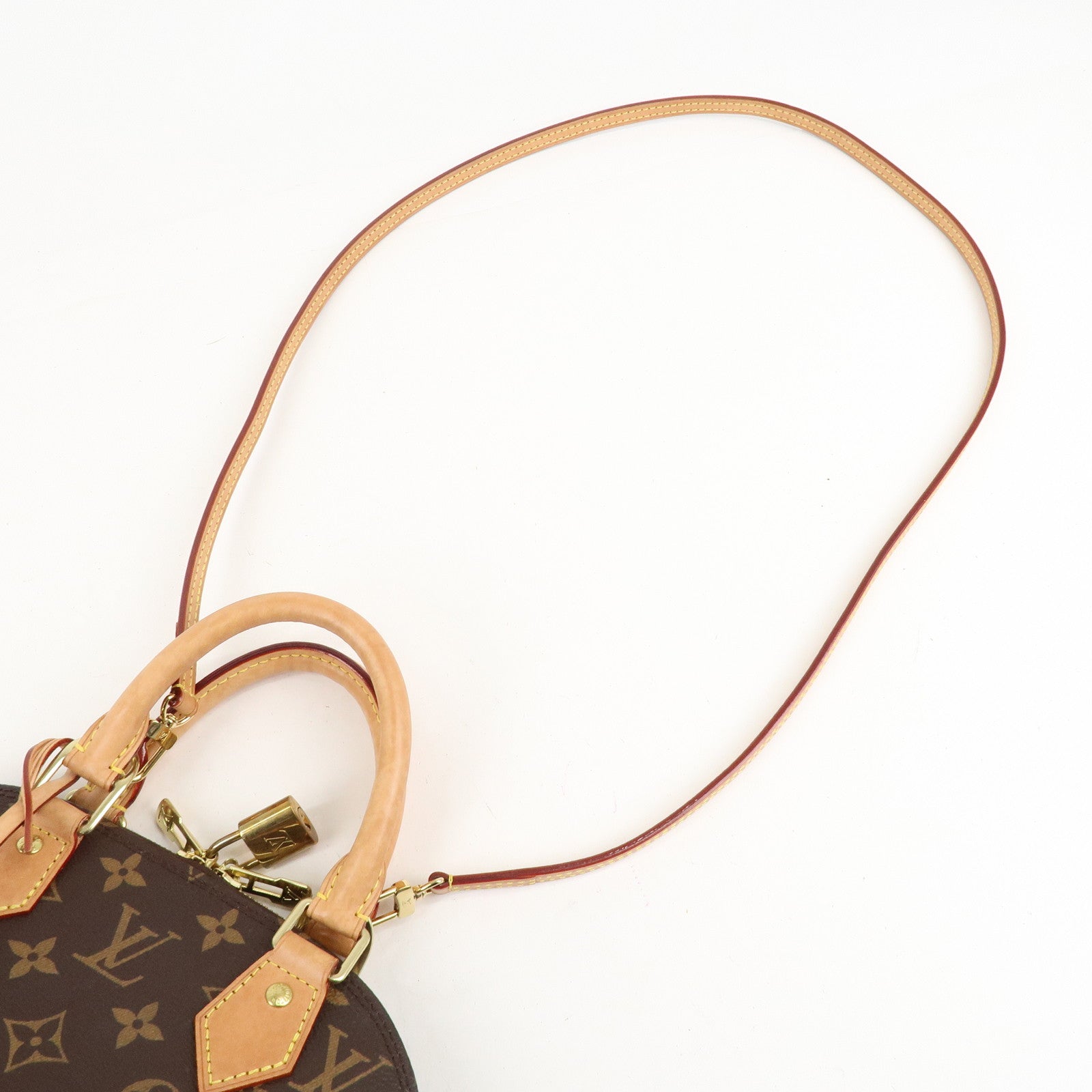 Louis Vuitton Monogram Alma BB 2 Way Hand Bag M53152 Used