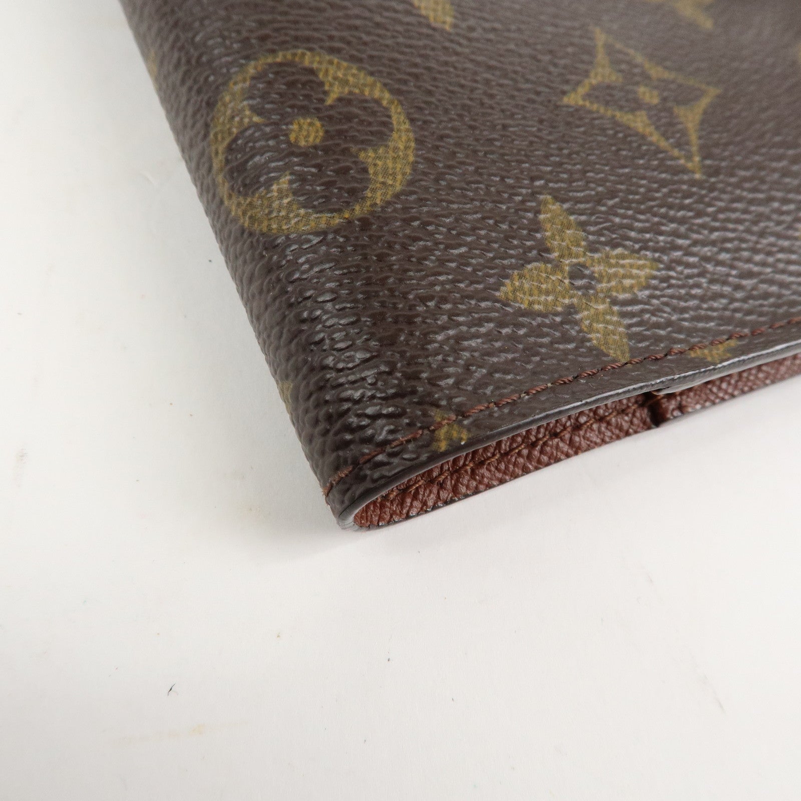 Louis Vuitton Monogram Agenda PM Planner Cover Brown R20005 Used