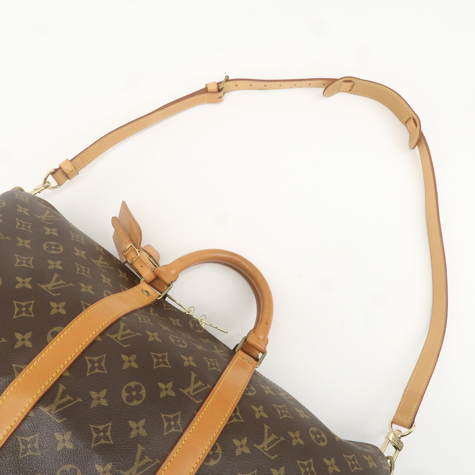 Louis Vuitton Monogram Keep All 50 Boston Bag M41416