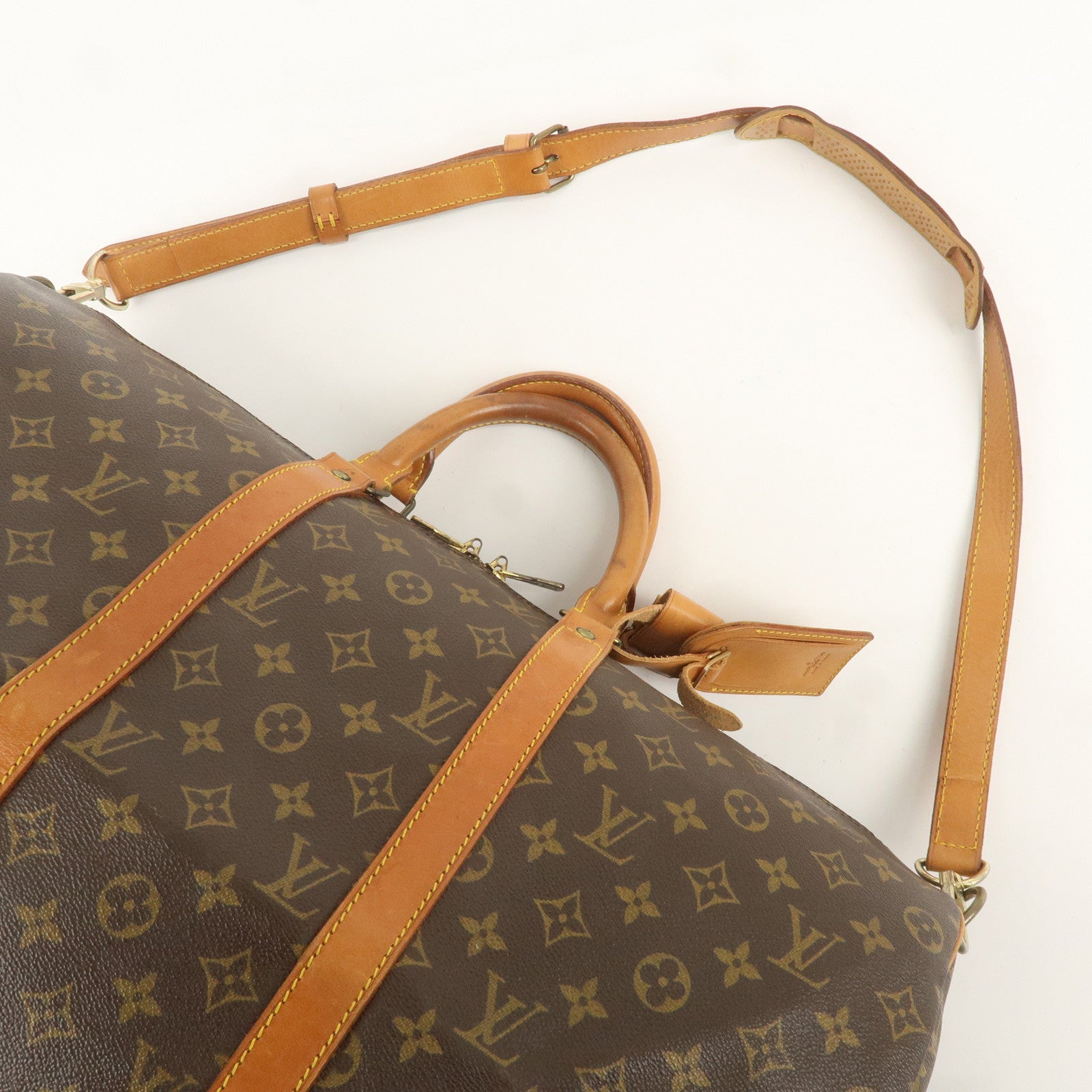 Louis Vuitton Monogram Keep All 50 Boston Bag M41416